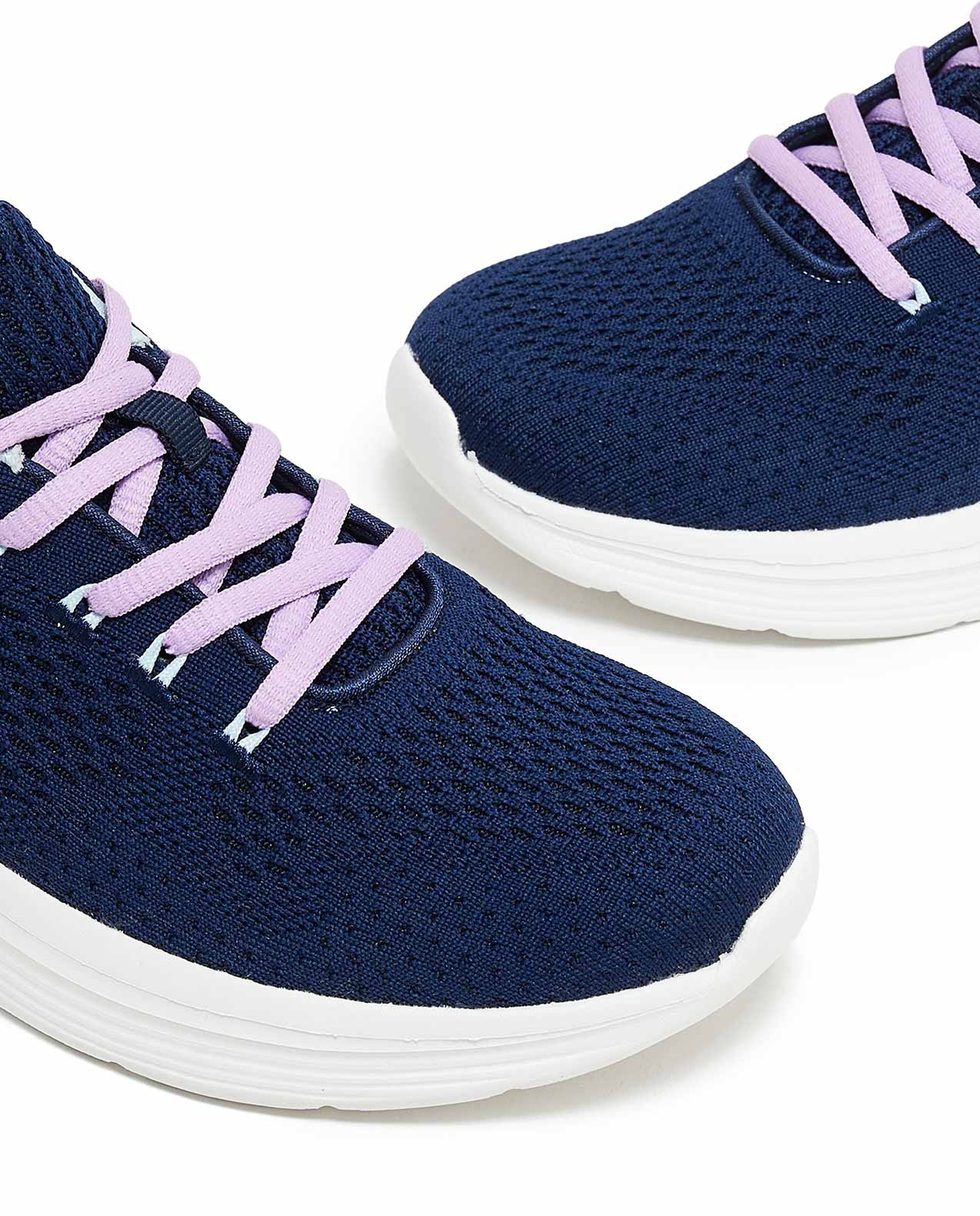 Knitted Lace Up Shoes