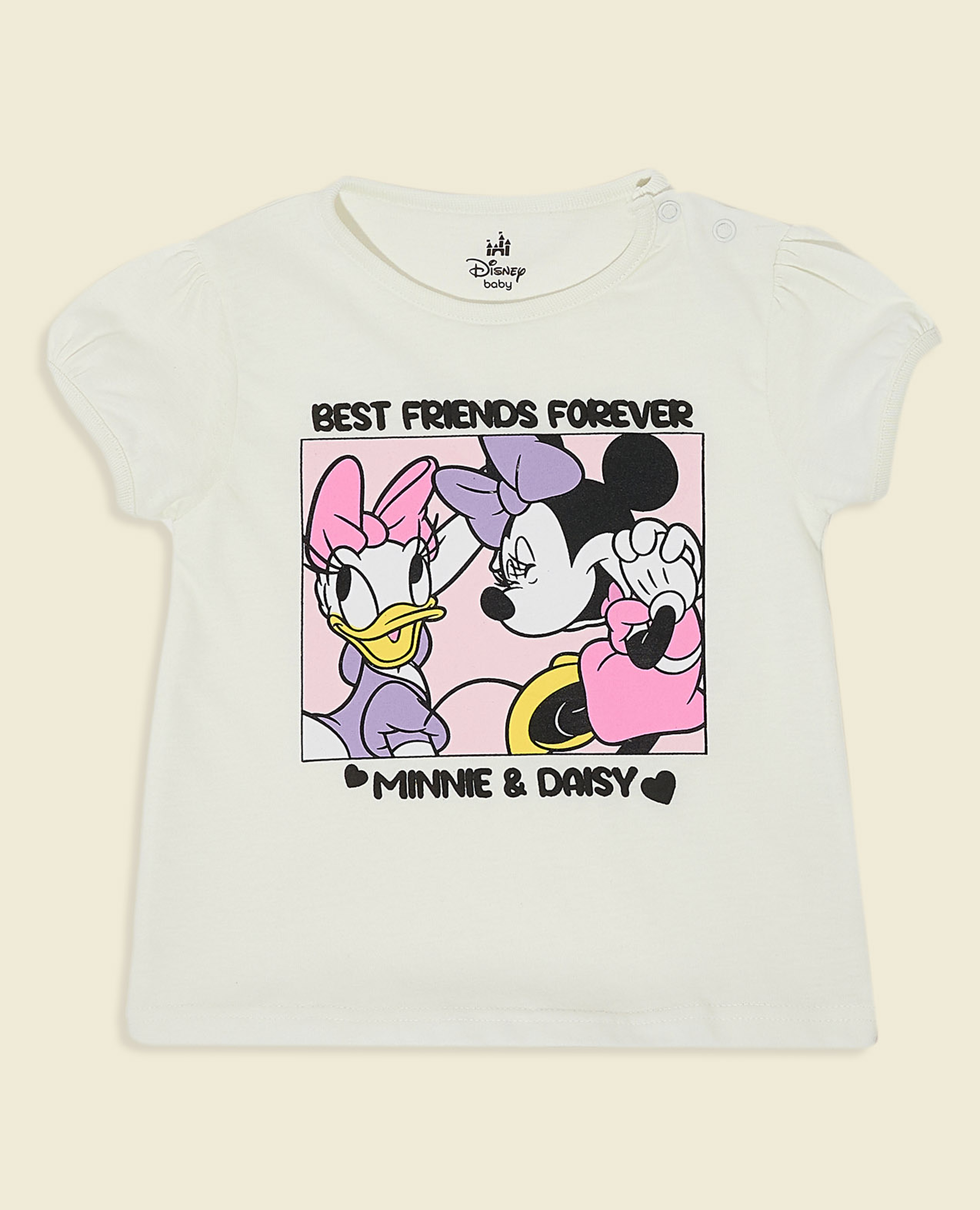 تيشيرت بطبعة تويتي مع أزرار ضغط