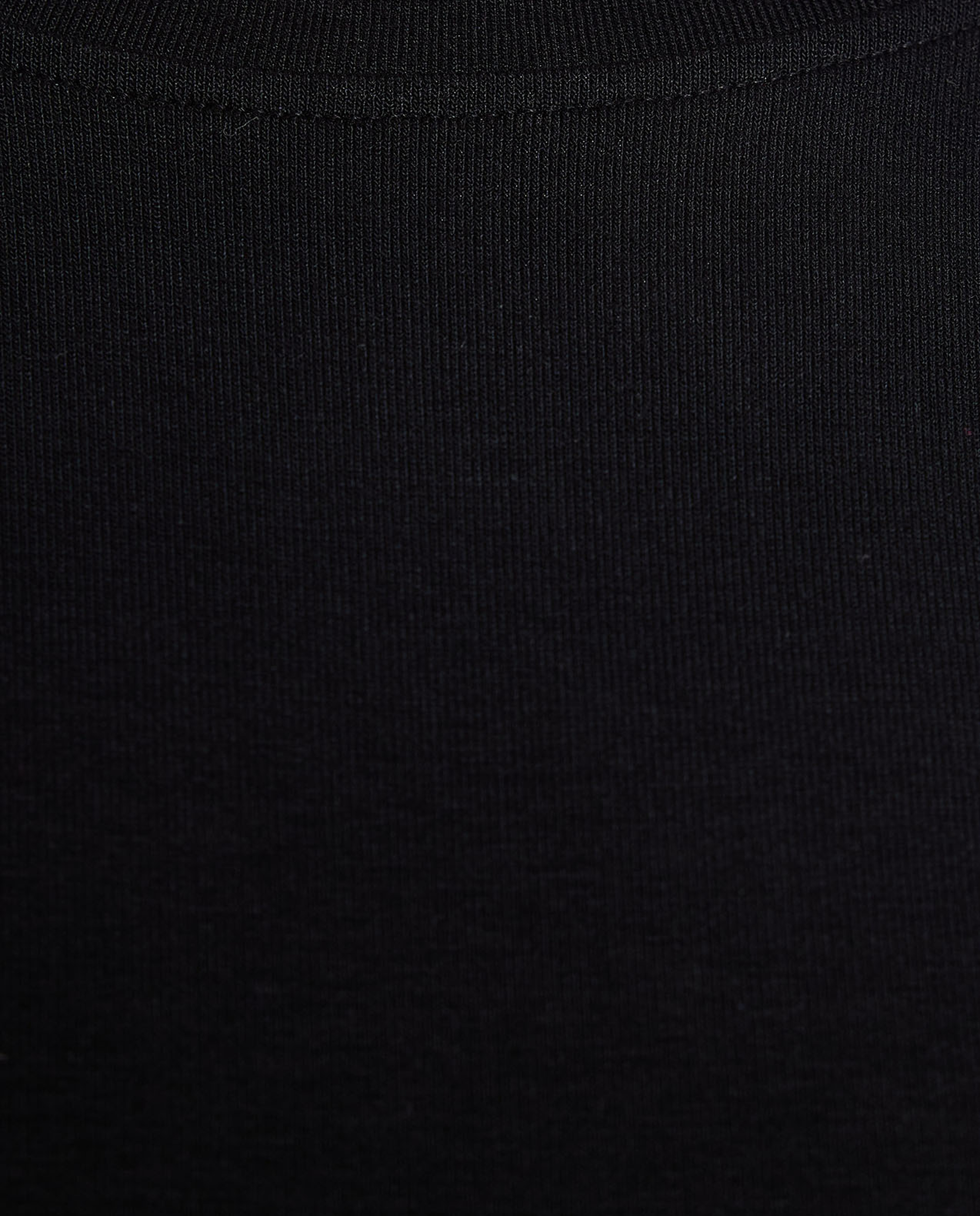 Ribbed Oversized T-Shirt with Crew Neck and Short Sleeves