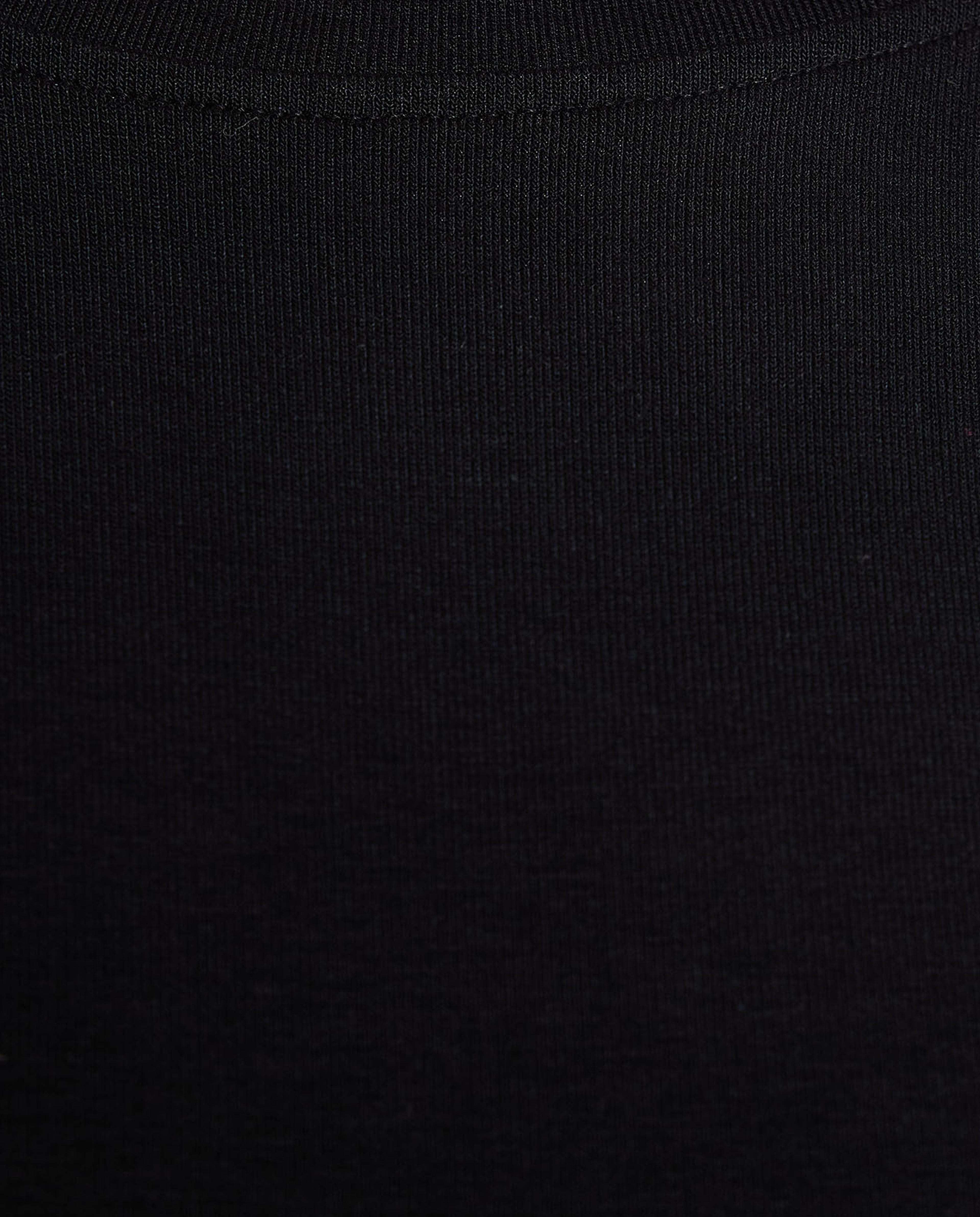 Ribbed Oversized T-Shirt with Crew Neck and Short Sleeves