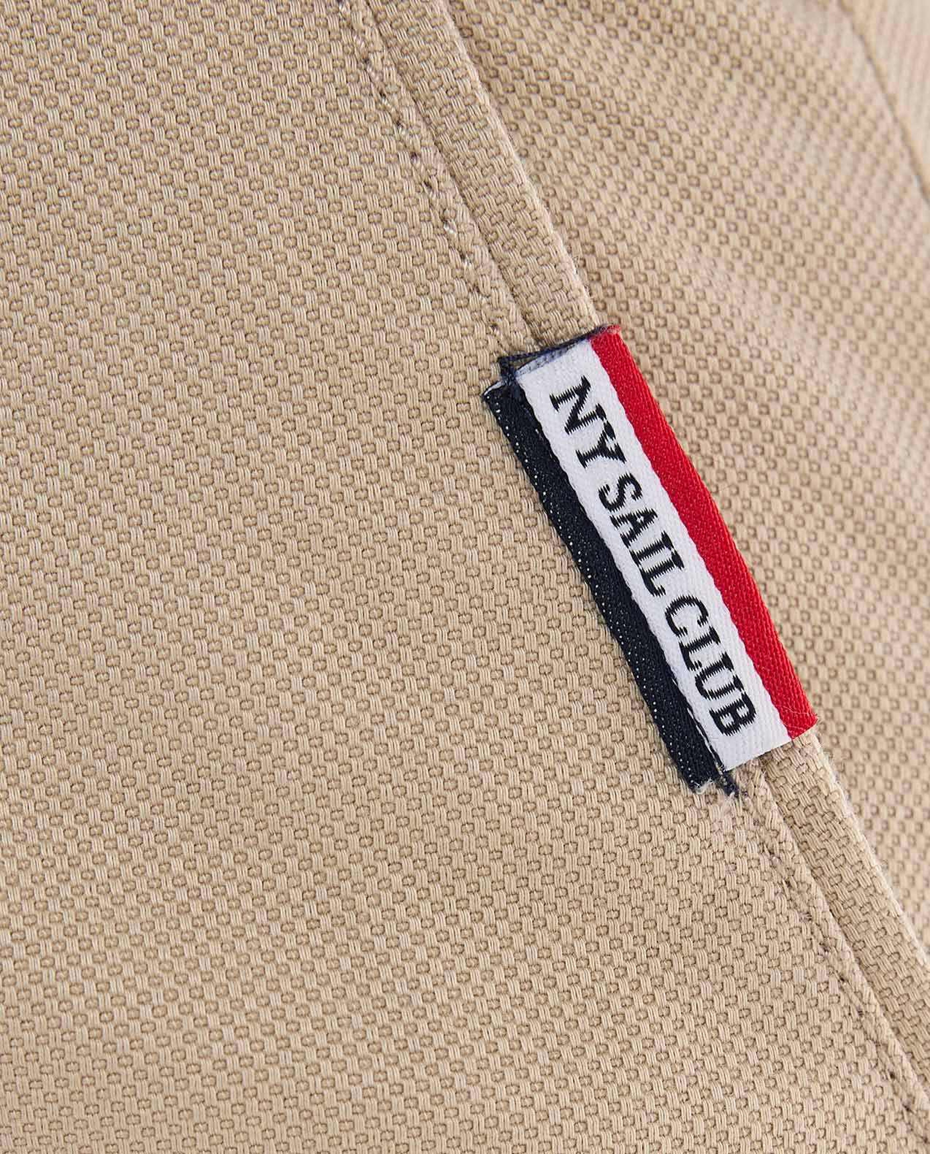 Textured Shorts with Button Closure