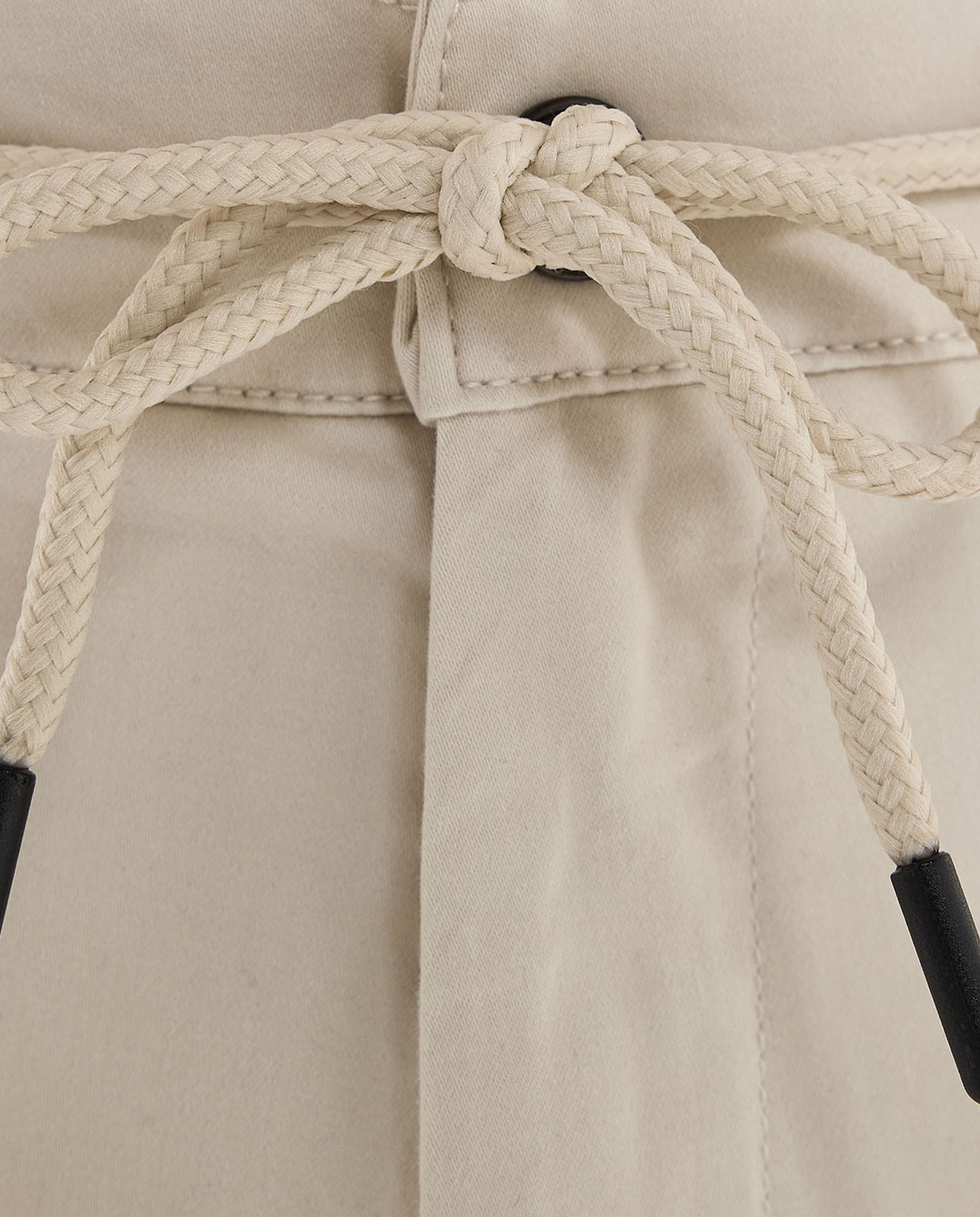 Solid Jogger Pants with Drawstring Waist