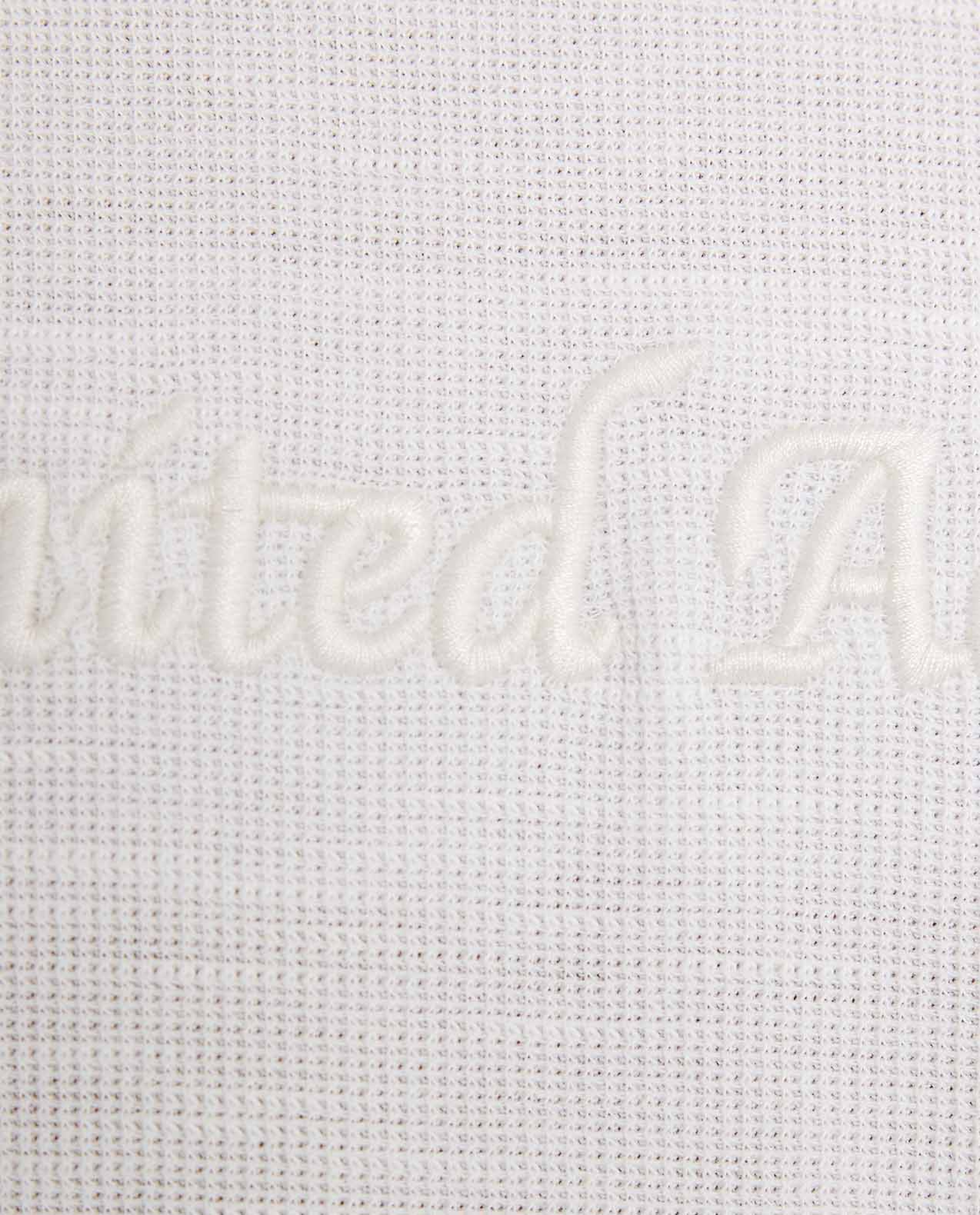 Embroidered T-Shirt with Crew Neck and Short Sleeves