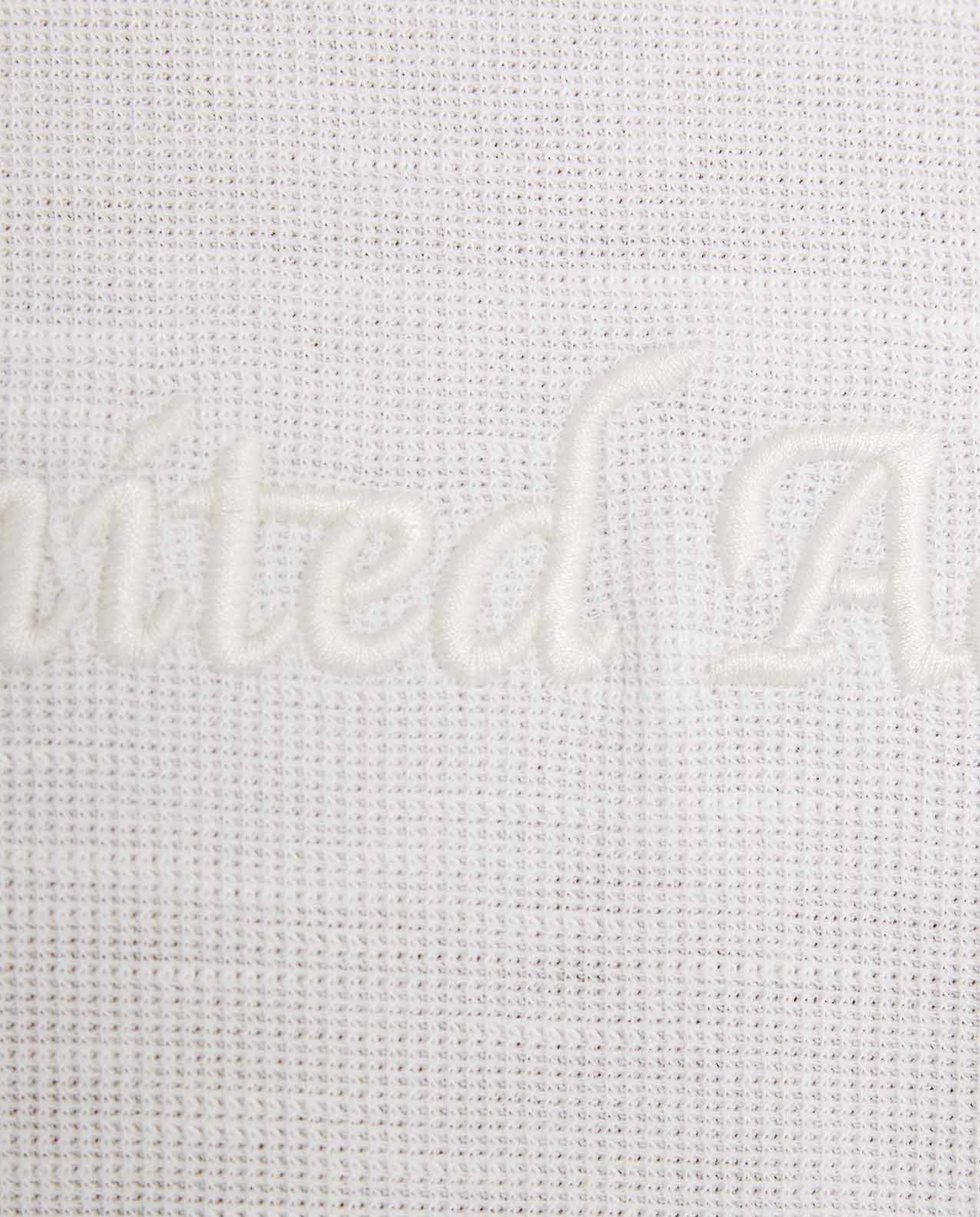 Embroidered T-Shirt with Crew Neck and Short Sleeves