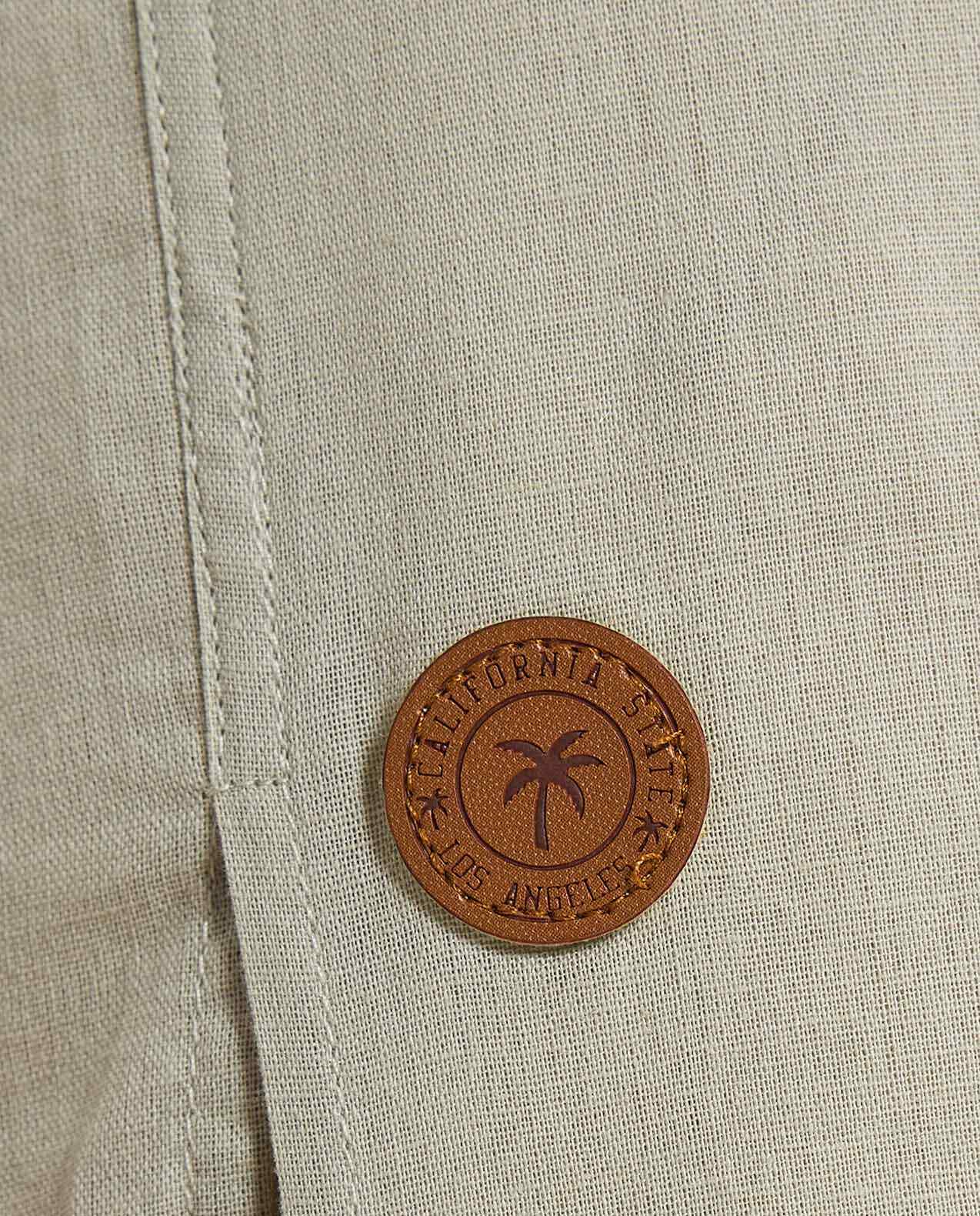 Pocket Detail Hooded Shirt with Long Sleeves