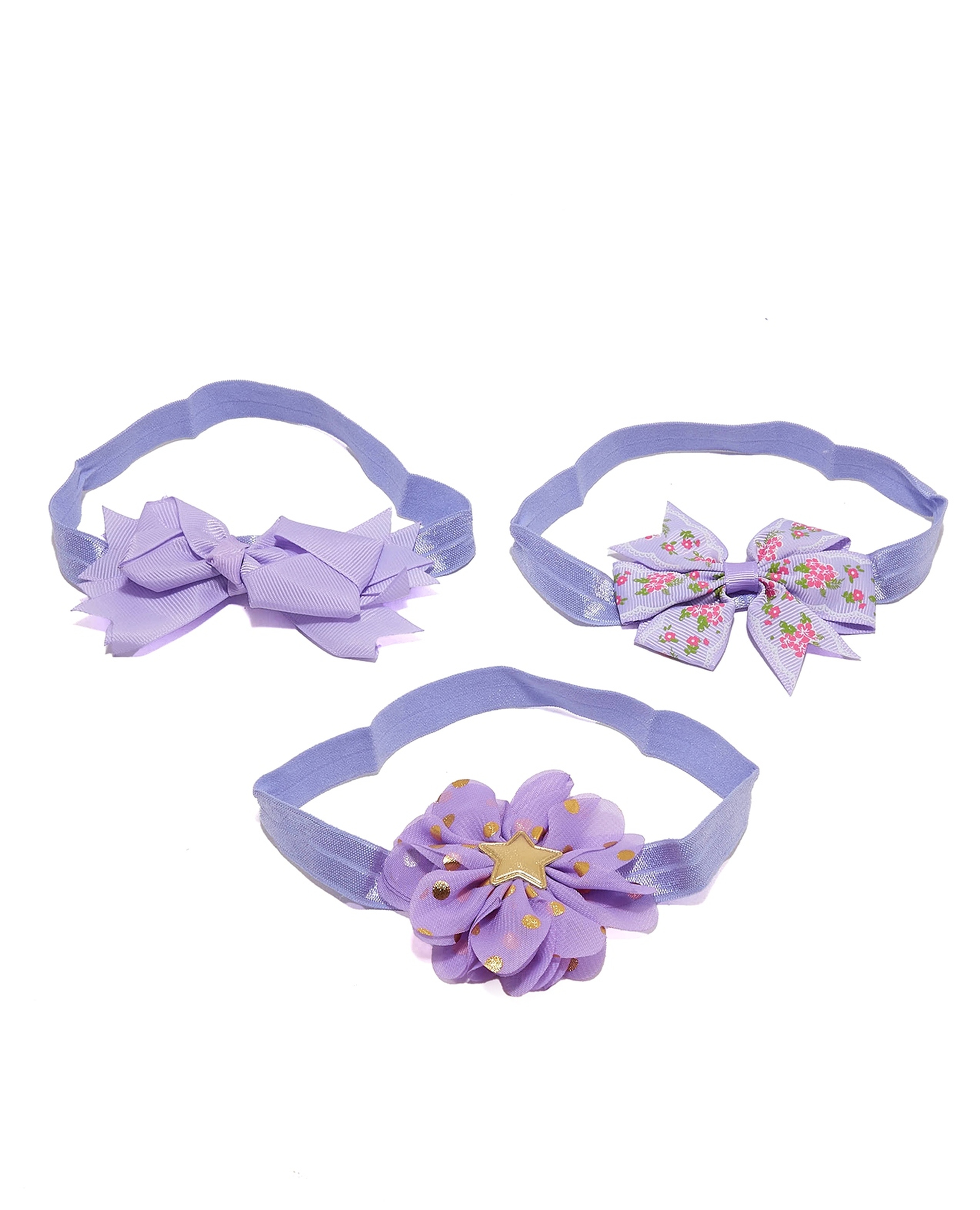 ربطة رأس بفيونكة - 3 قطع