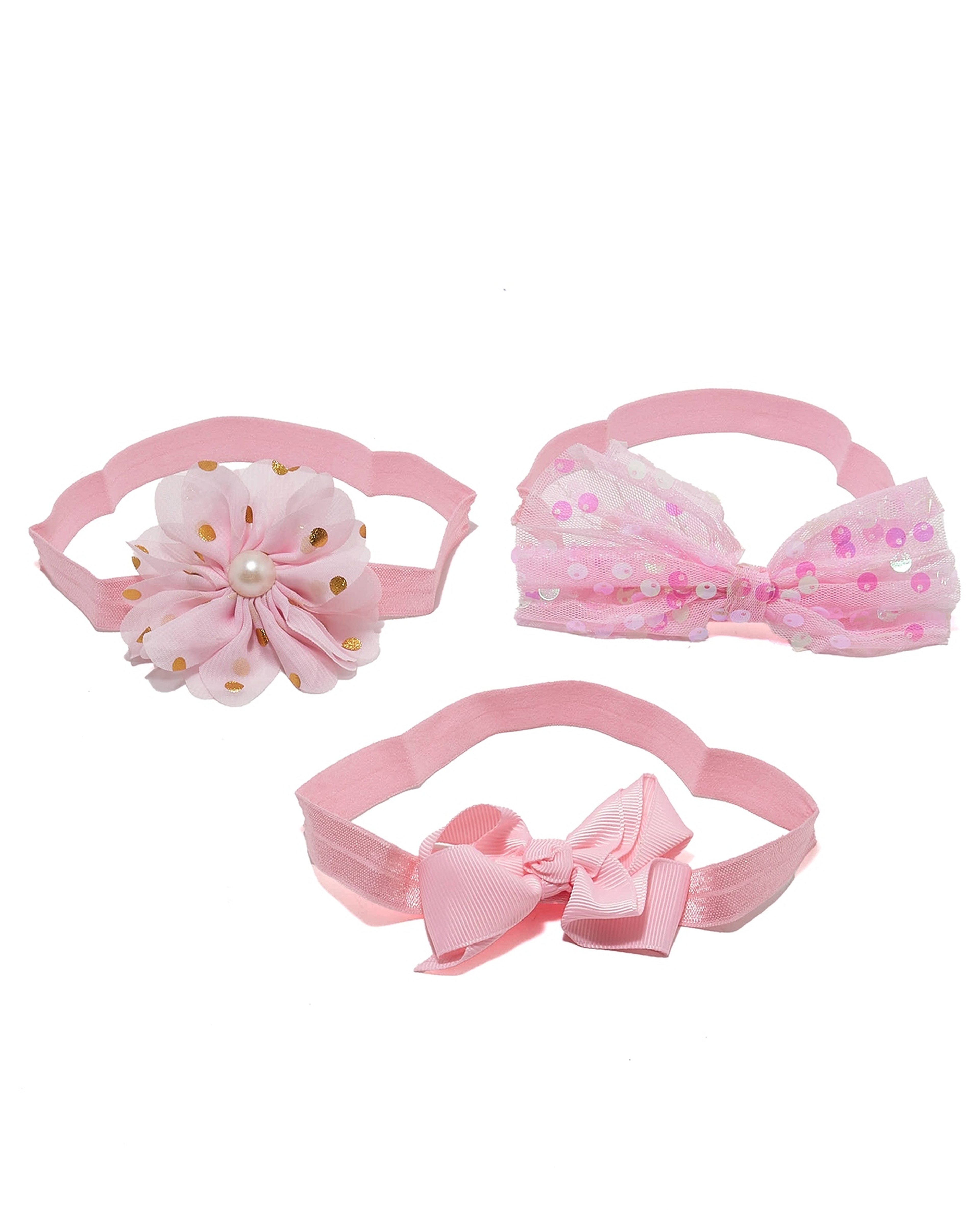 ربطة رأس بفيونكة - 3 قطع