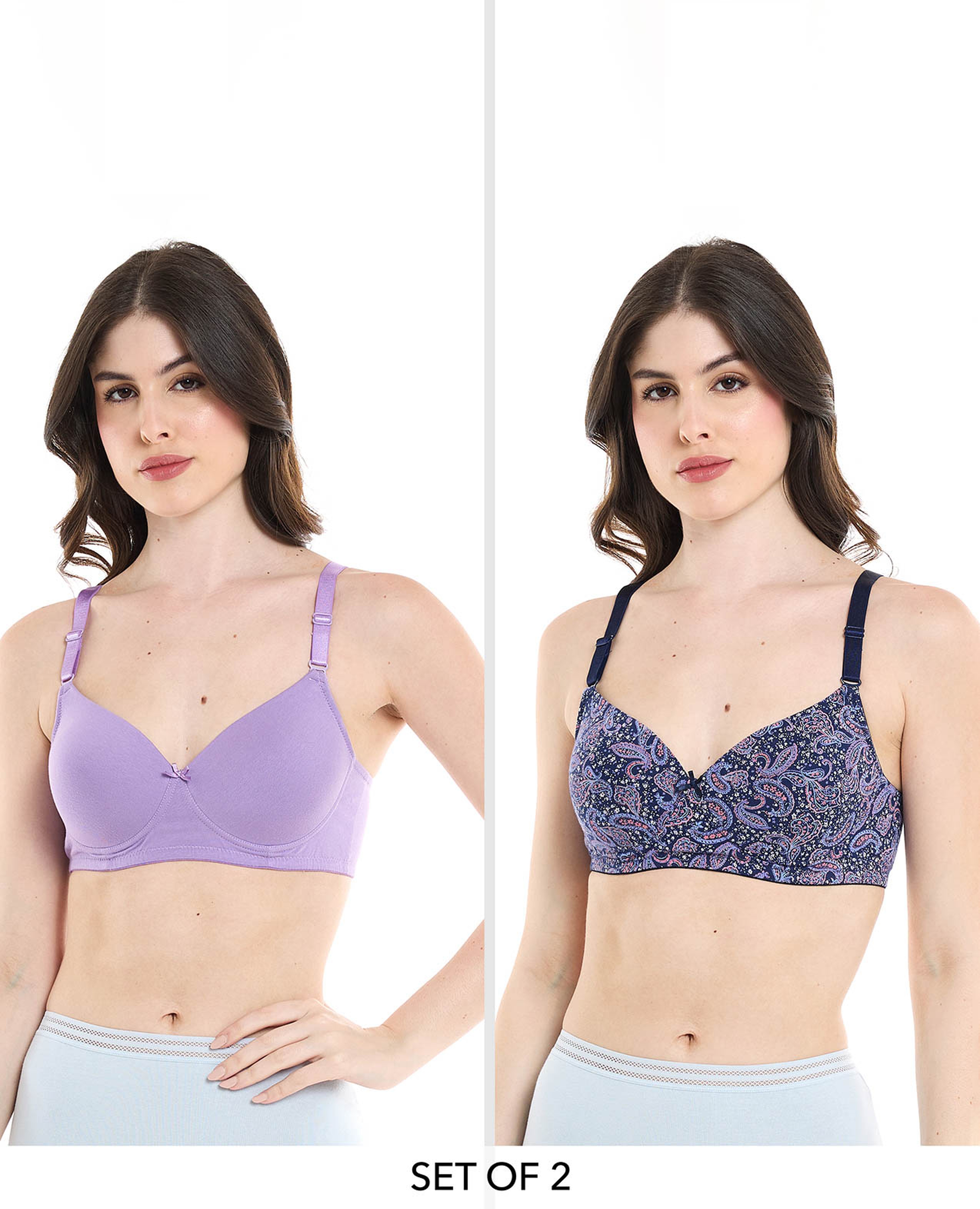 2 Pack T-Shirt Bras