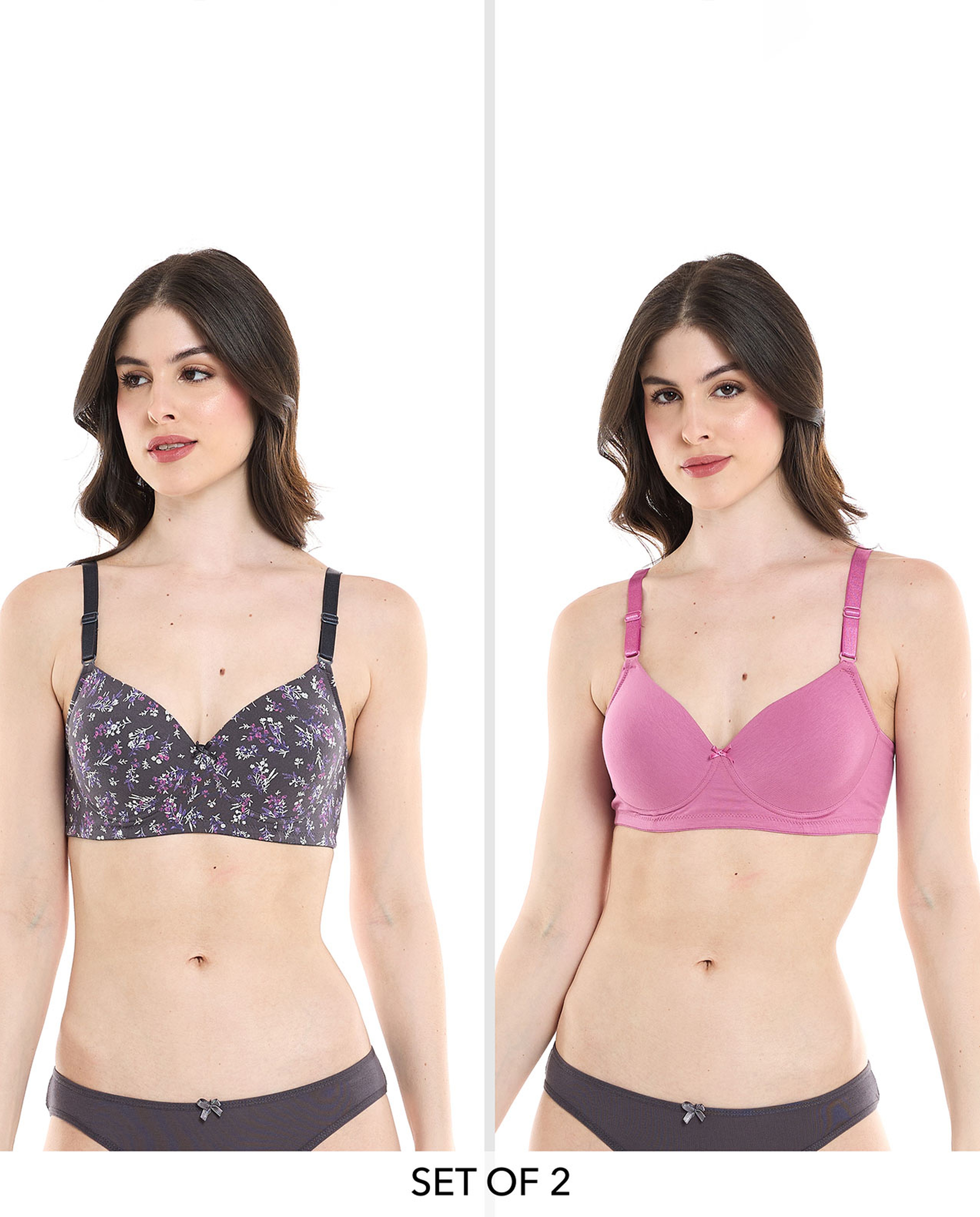 2 Pack T-Shirt Bras