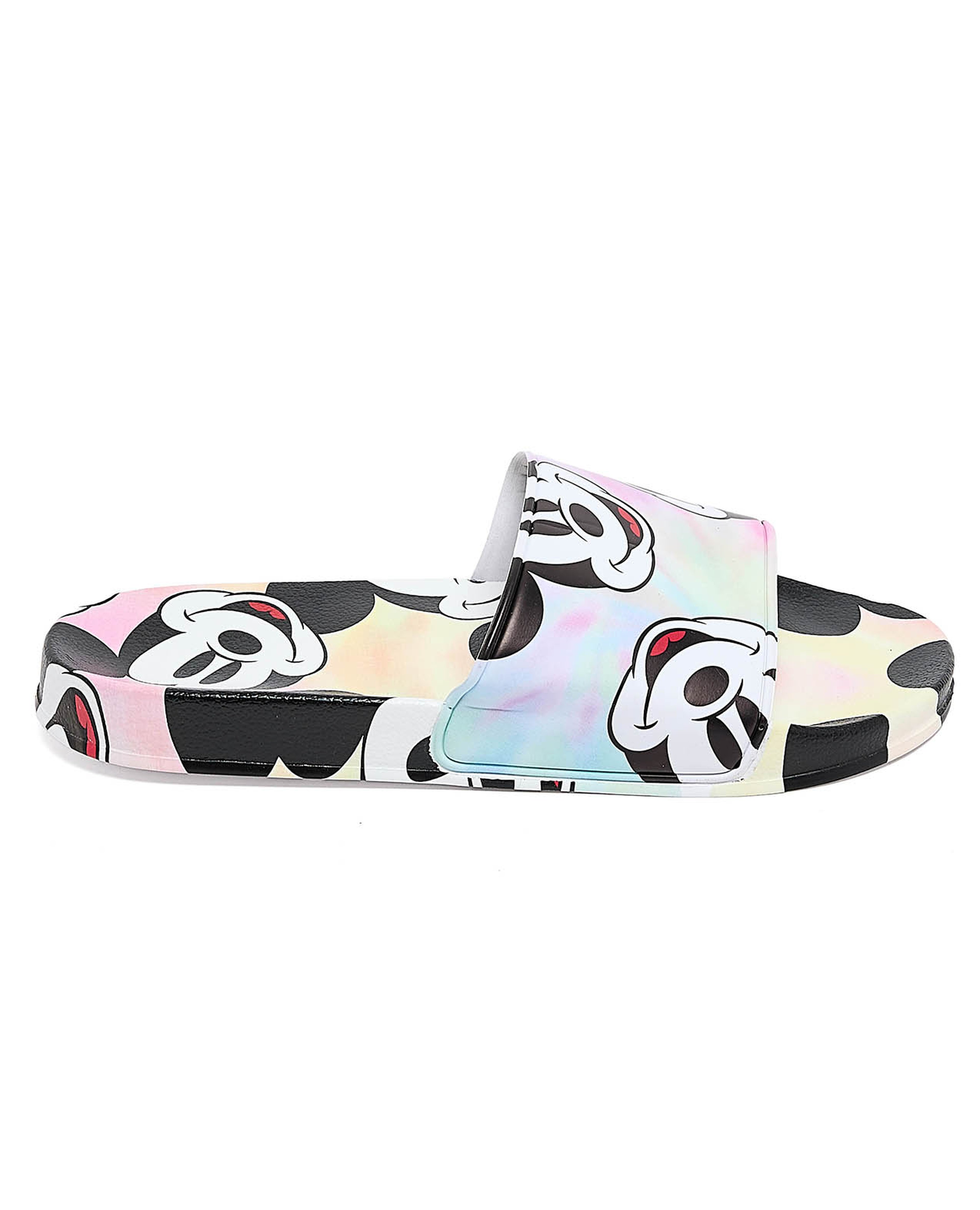 Mickey Mouse Print Sliders