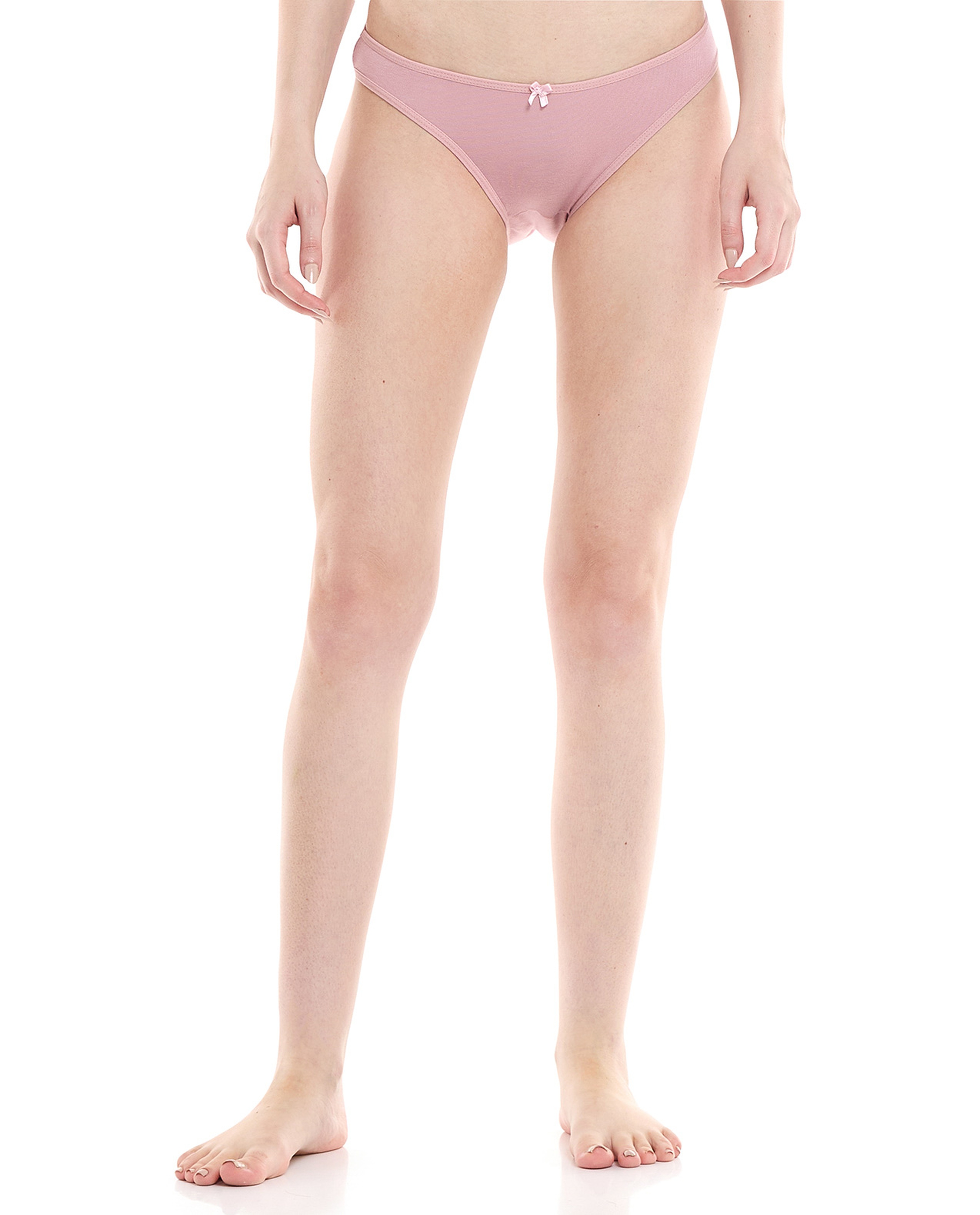 Pack of 3 Solid Bikini Briefs