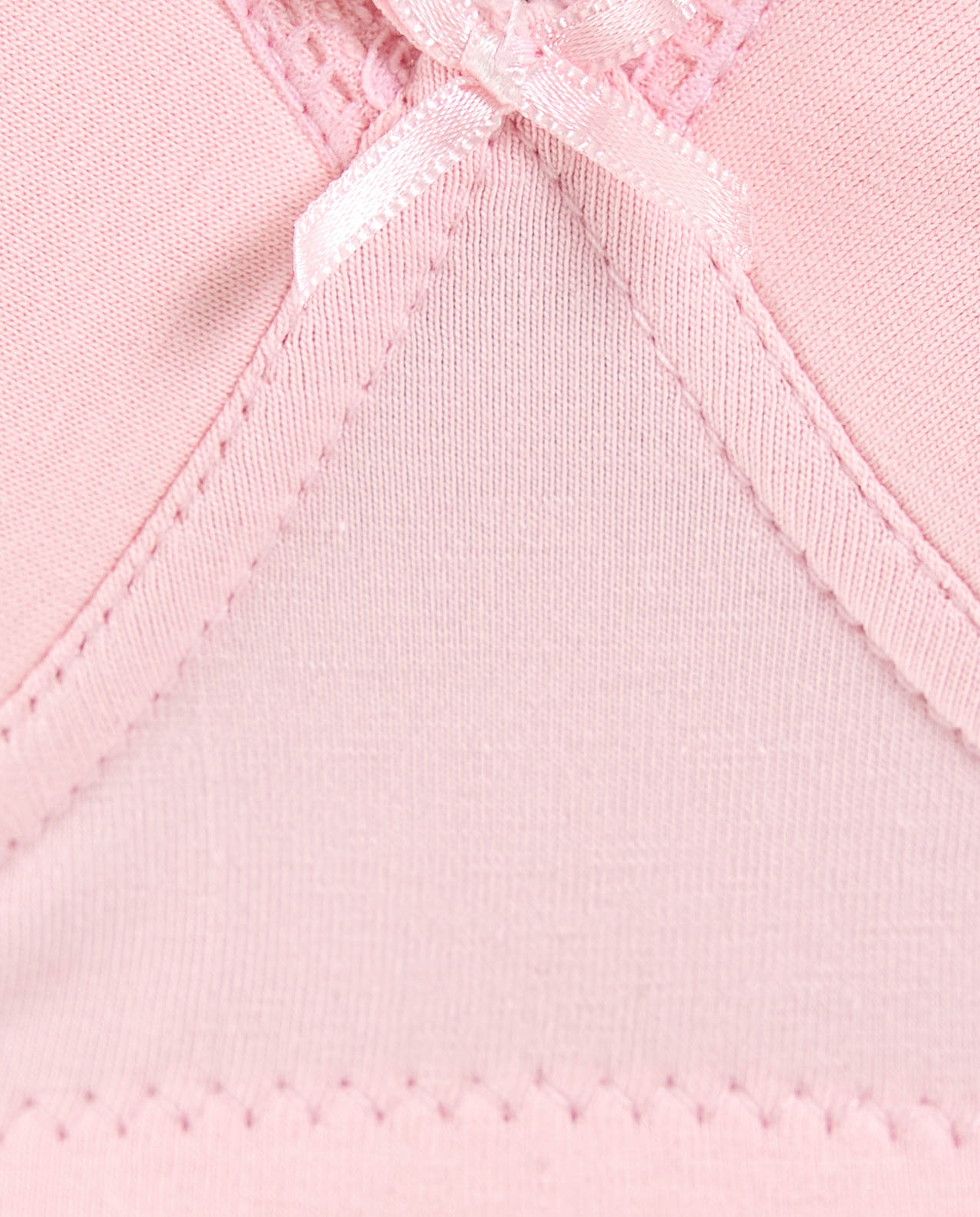 Pack of 2 Lace Trim T-Shirt Bras