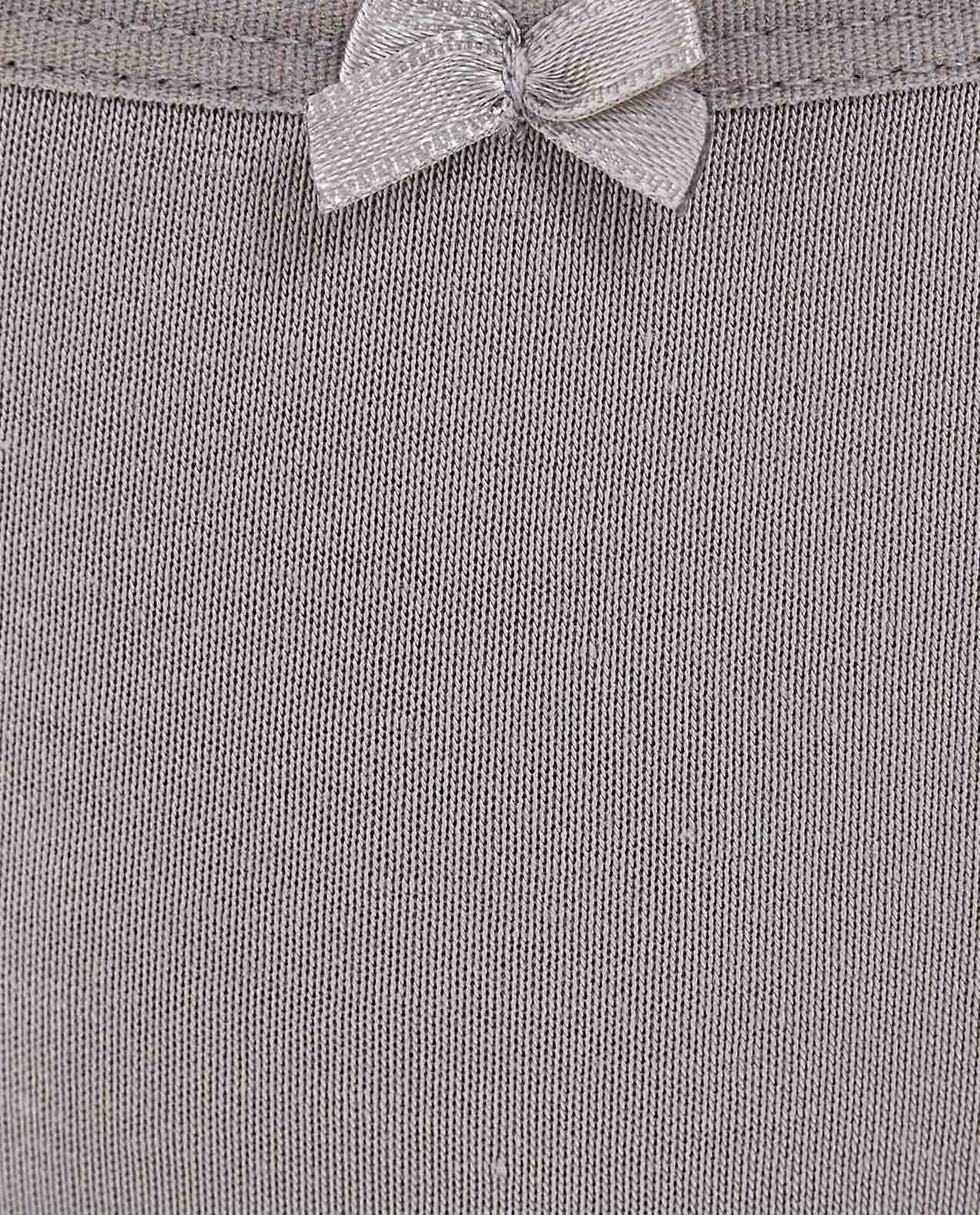 Pack of 3 Lace Trim Brazilian Briefs