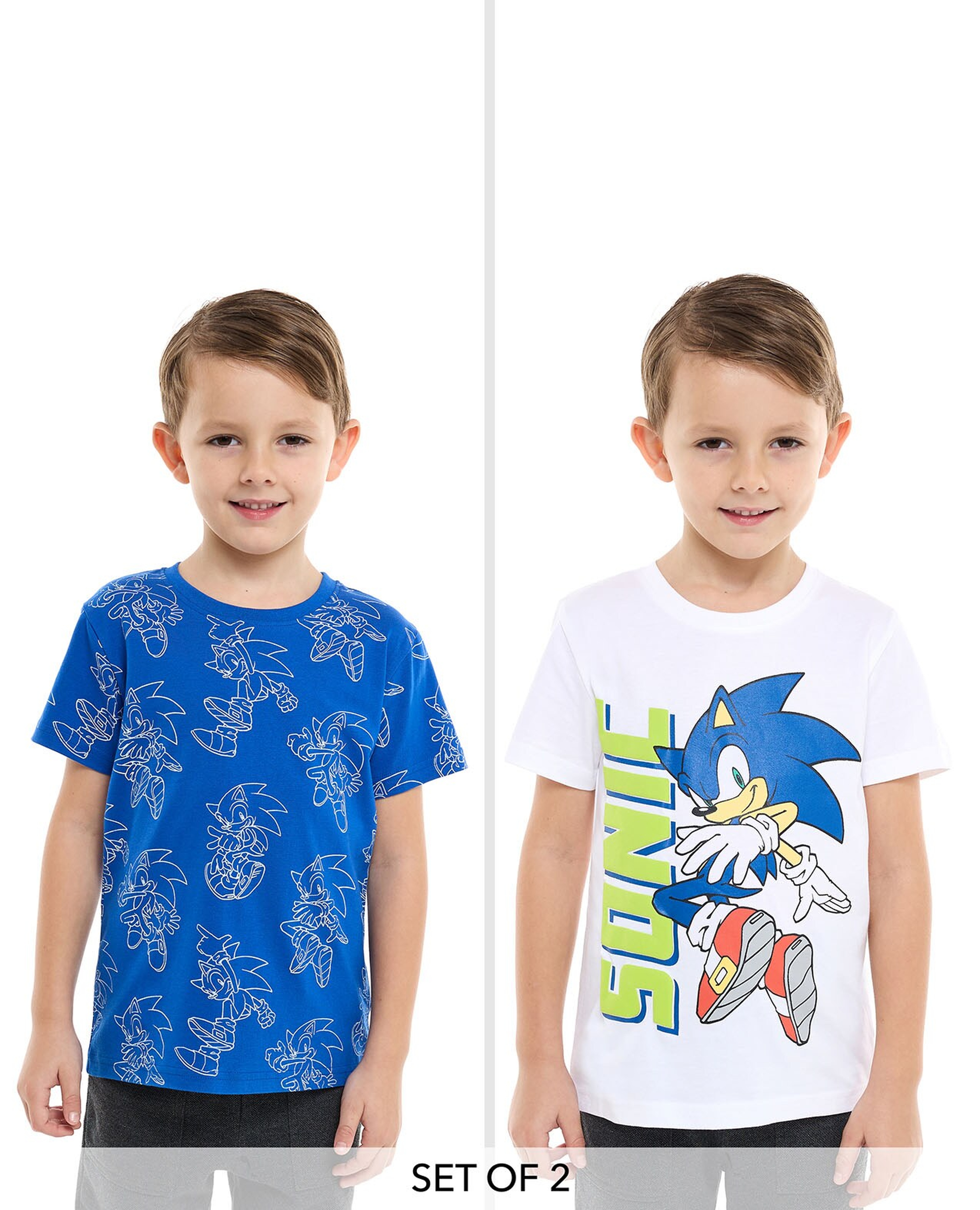 تيشيرتات مطبوعة - قطعتين