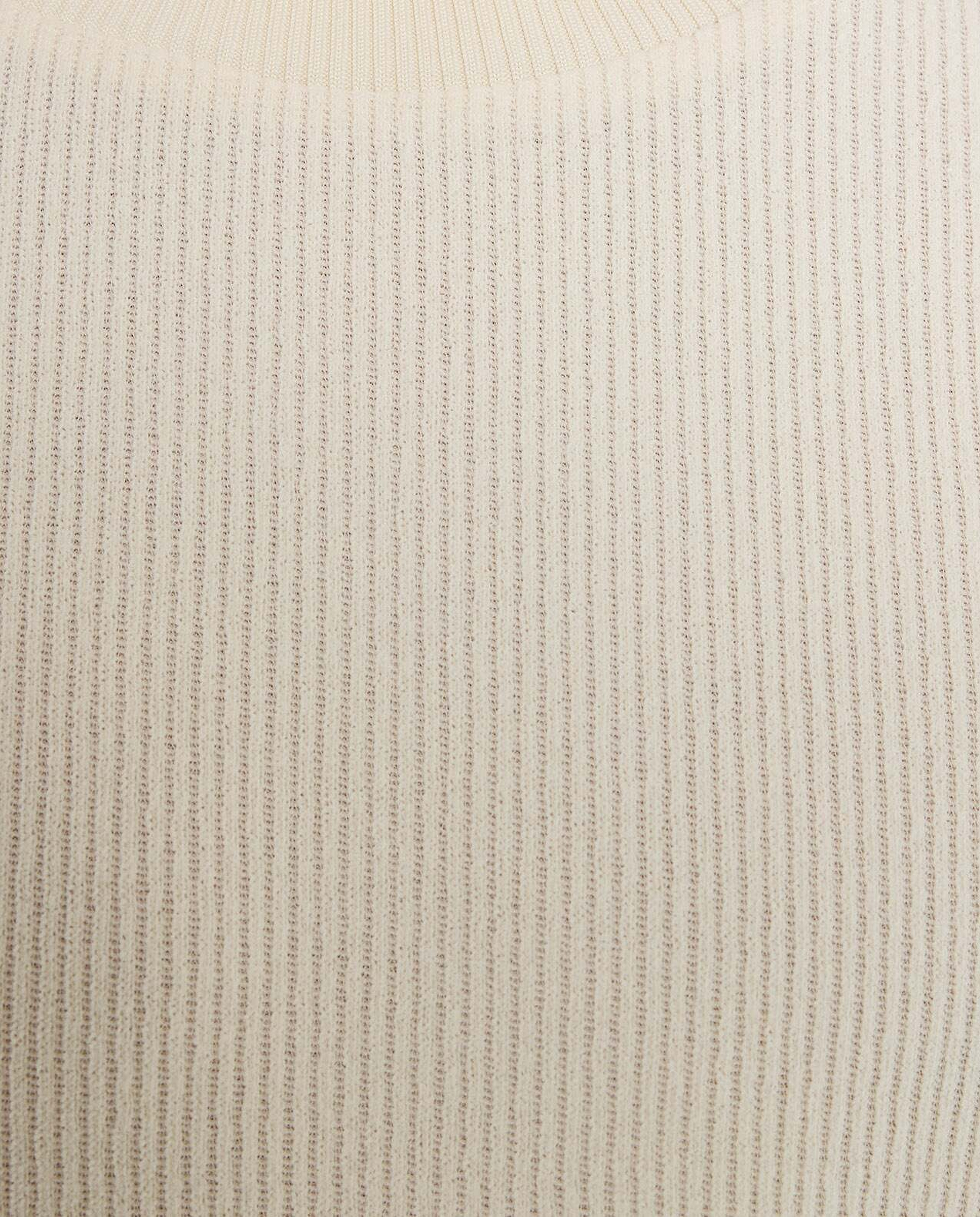 Ribbed T-Shirt with Crew Neck and Short Sleeves