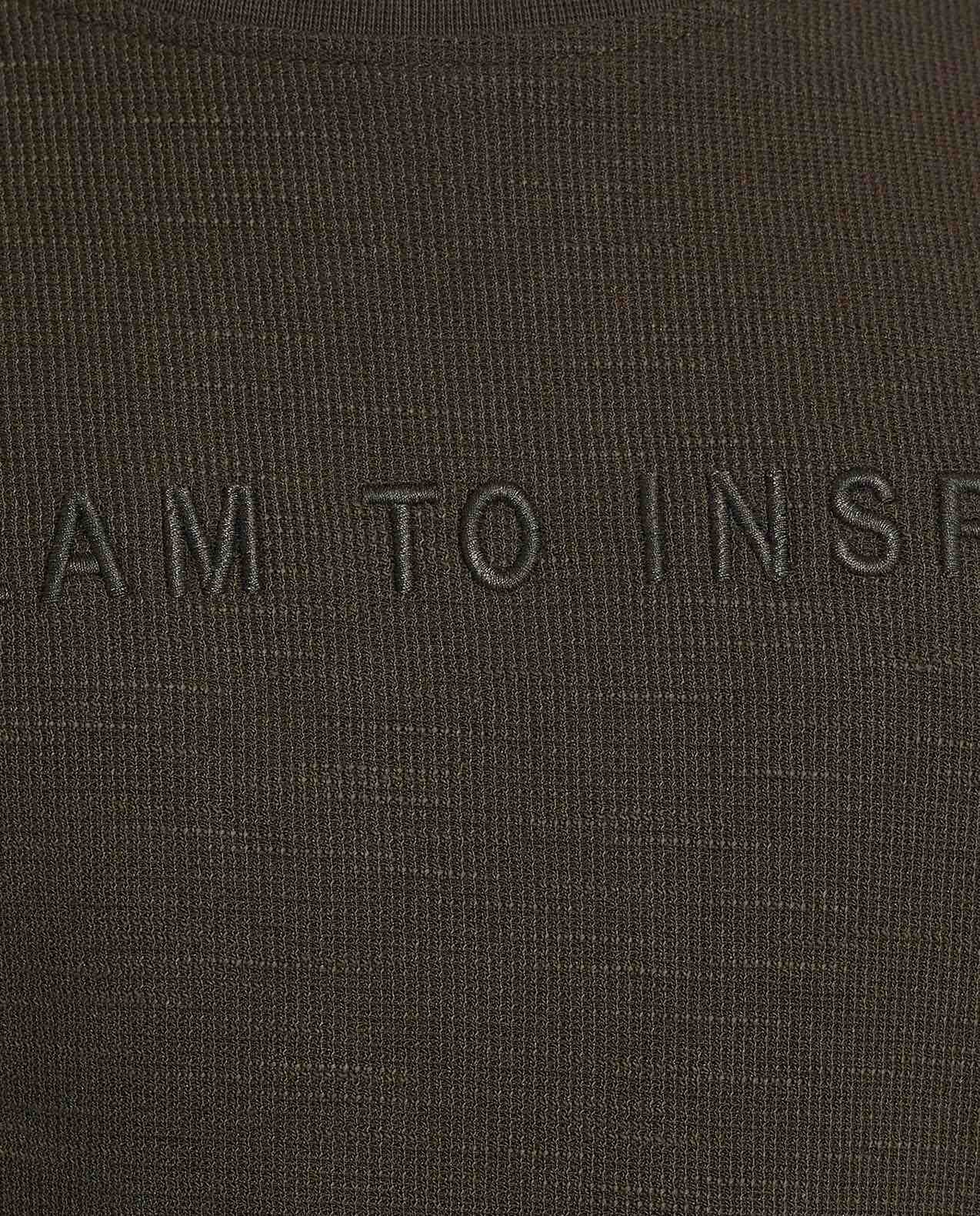 Solid T-Shirt with Crew Neck and Short Sleeves