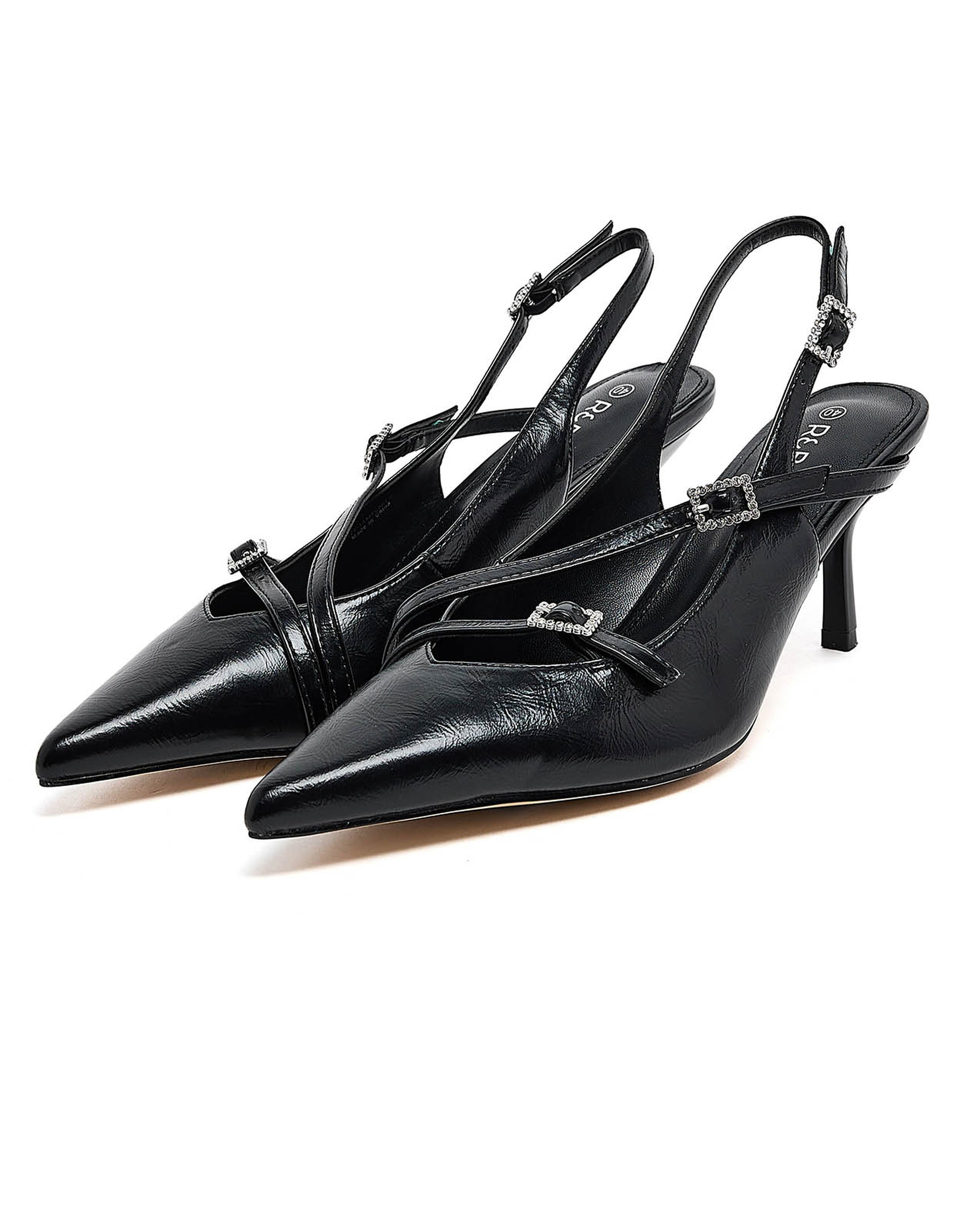 Pointed Toe Slingback Pumps