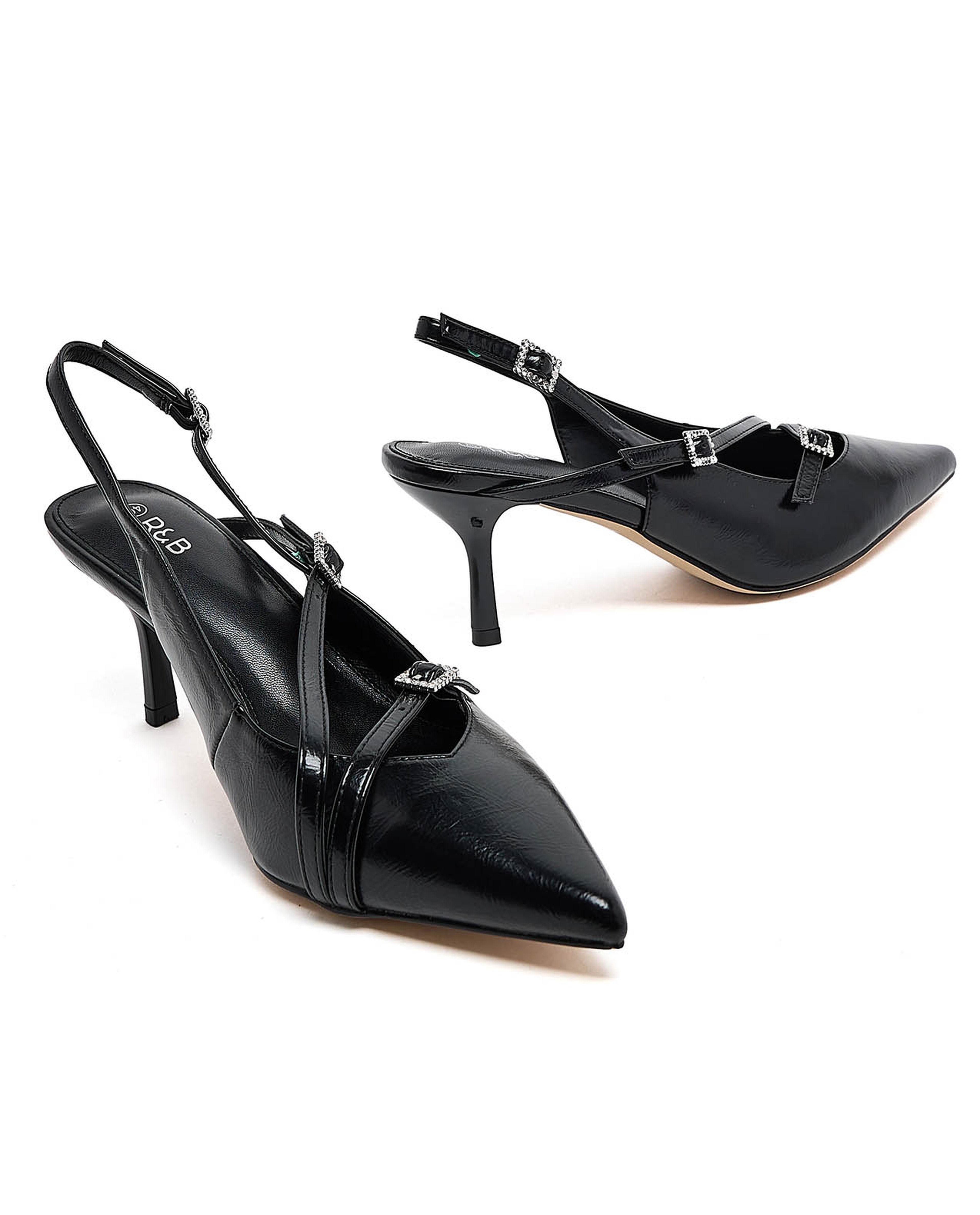 Pointed Toe Slingback Pumps