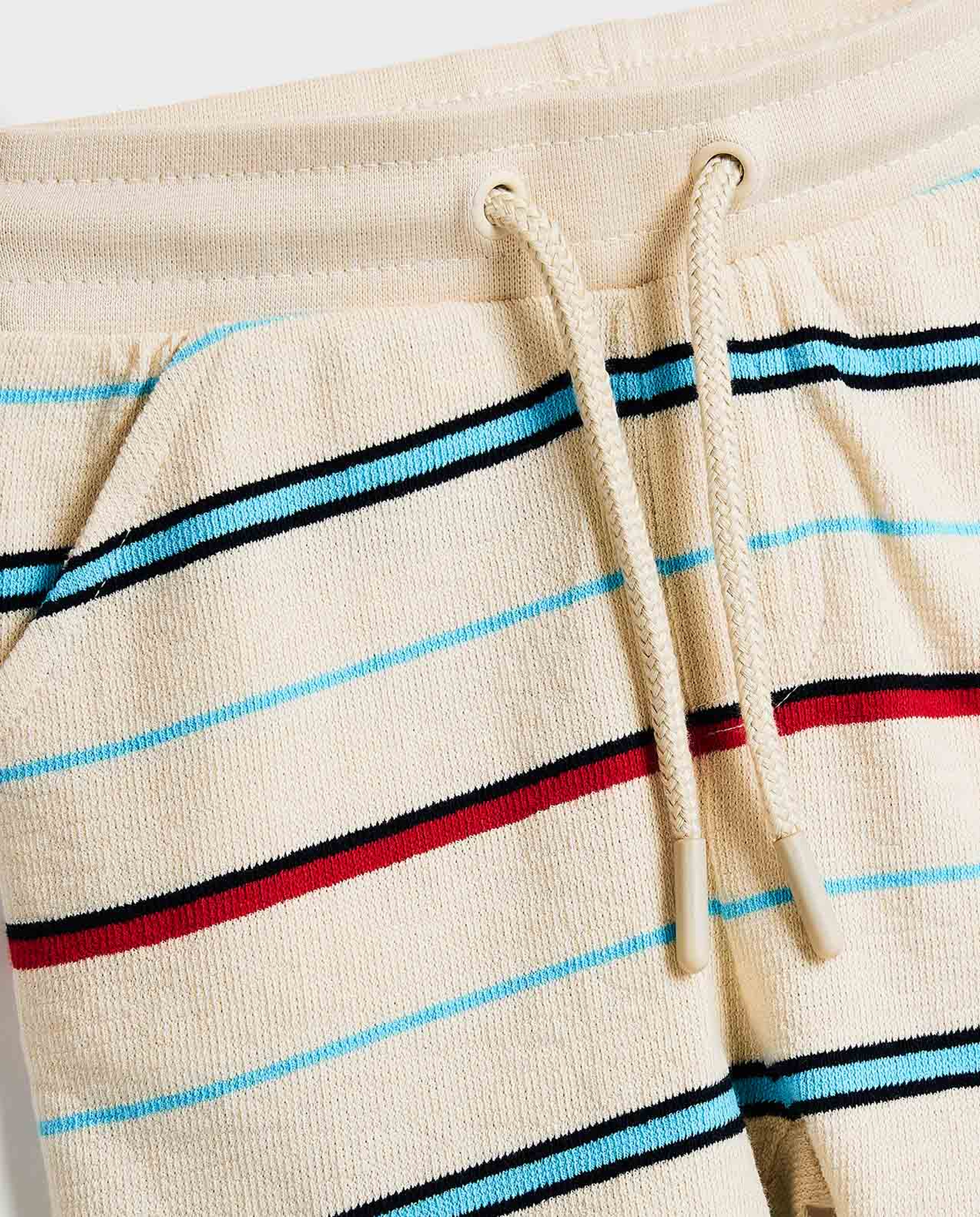 Straiped T-Shirt and Shorts Set