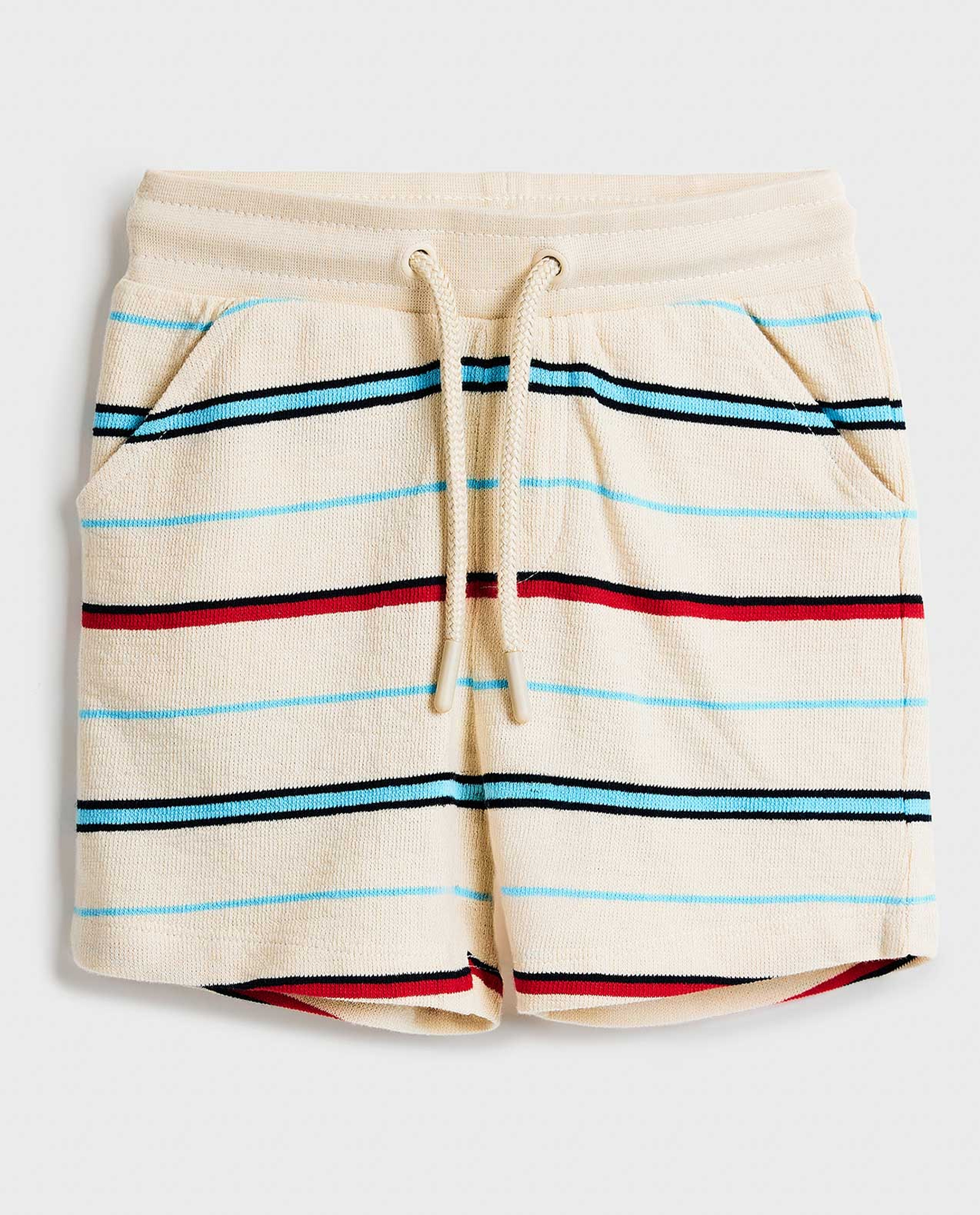 Straiped T-Shirt and Shorts Set