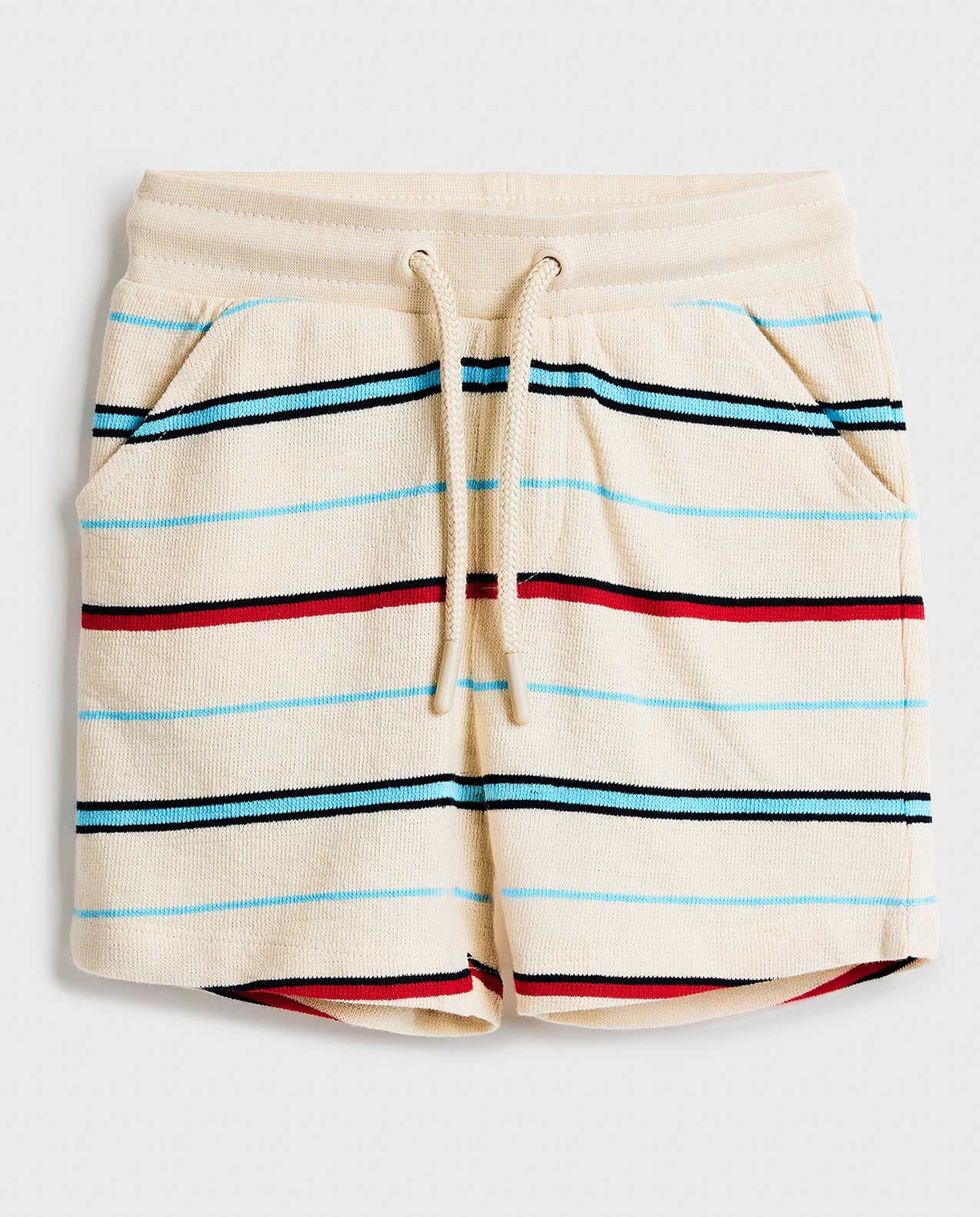 Straiped T-Shirt and Shorts Set