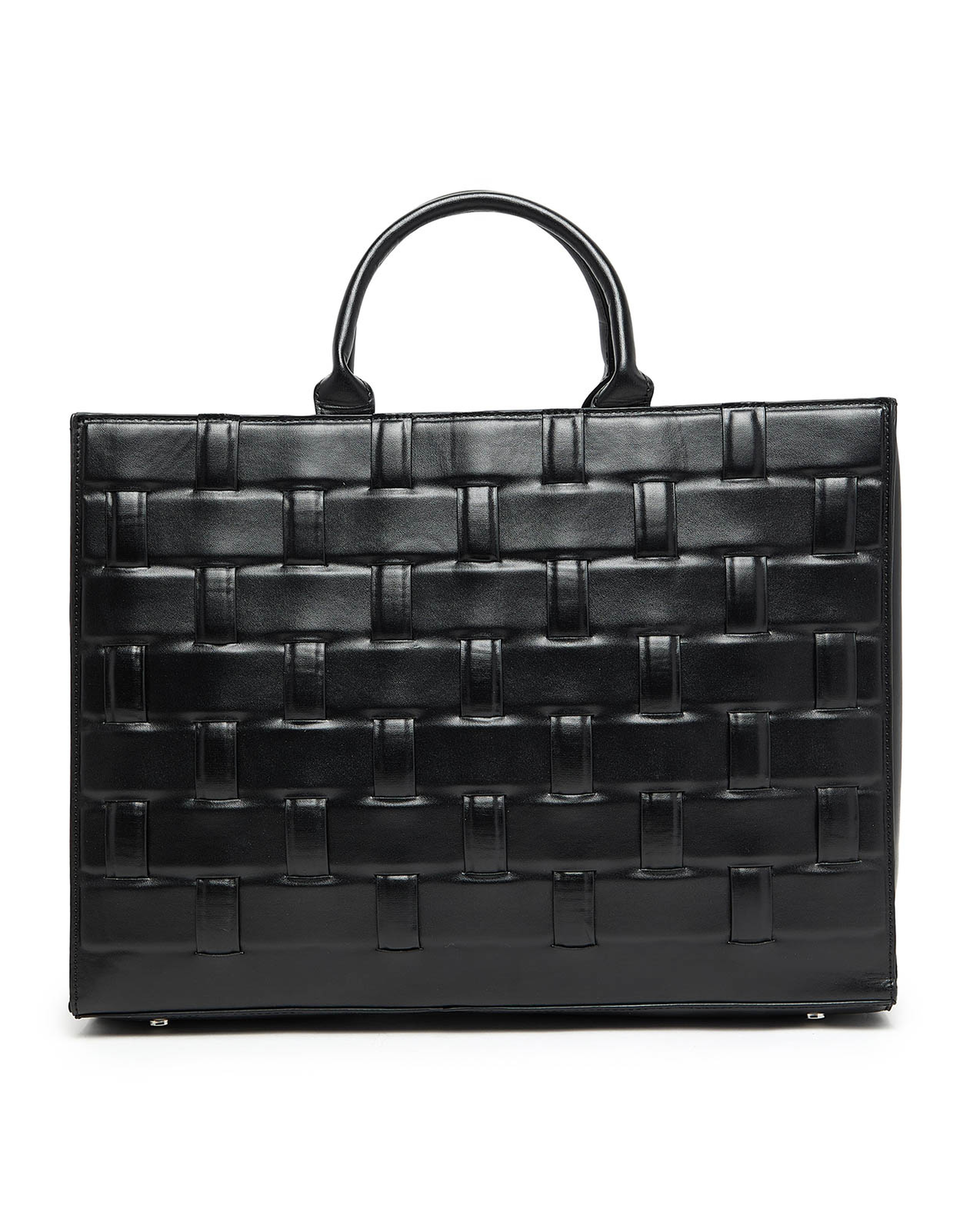 حقيبة توت مضفرة