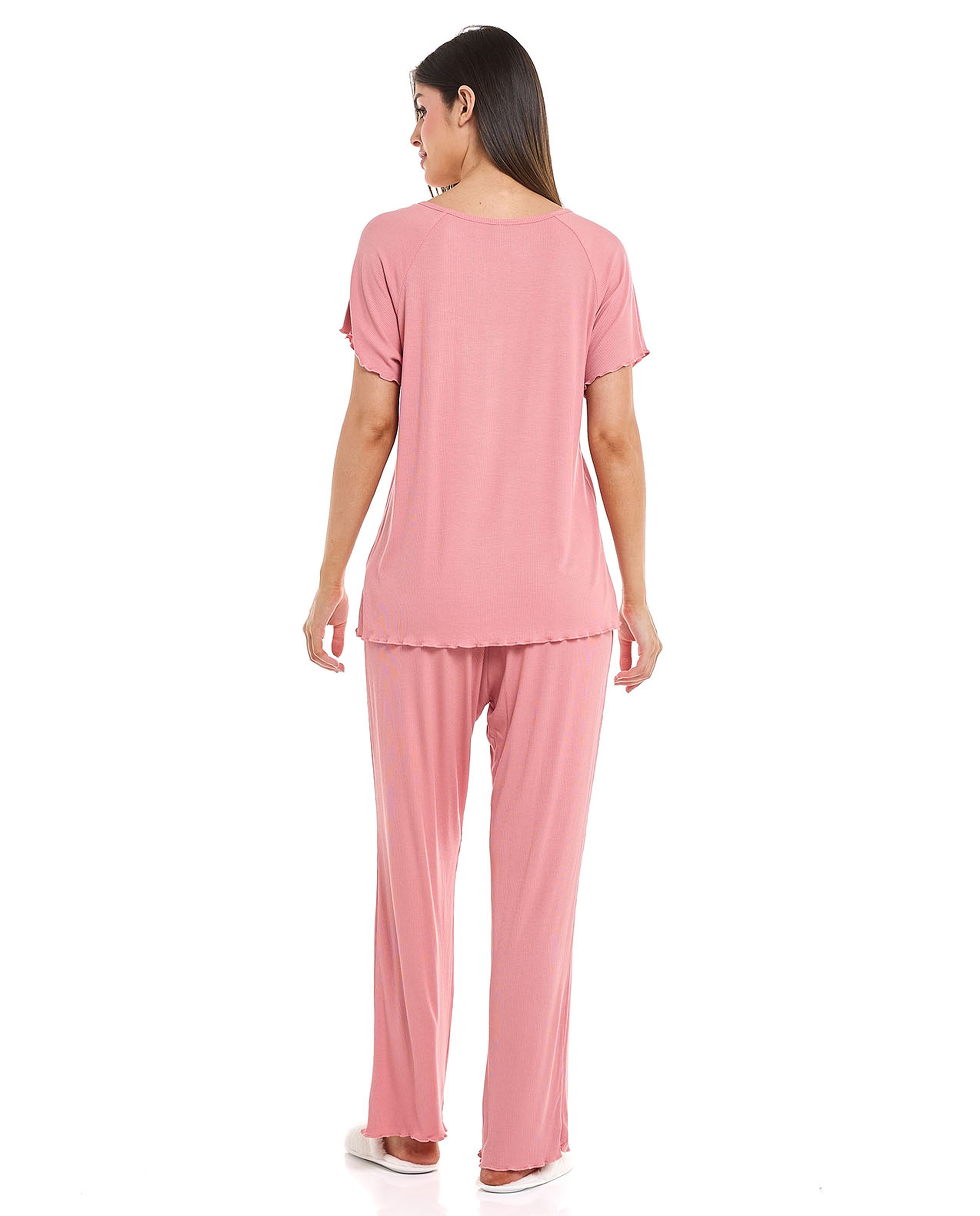 Embroidered Pyjama Set