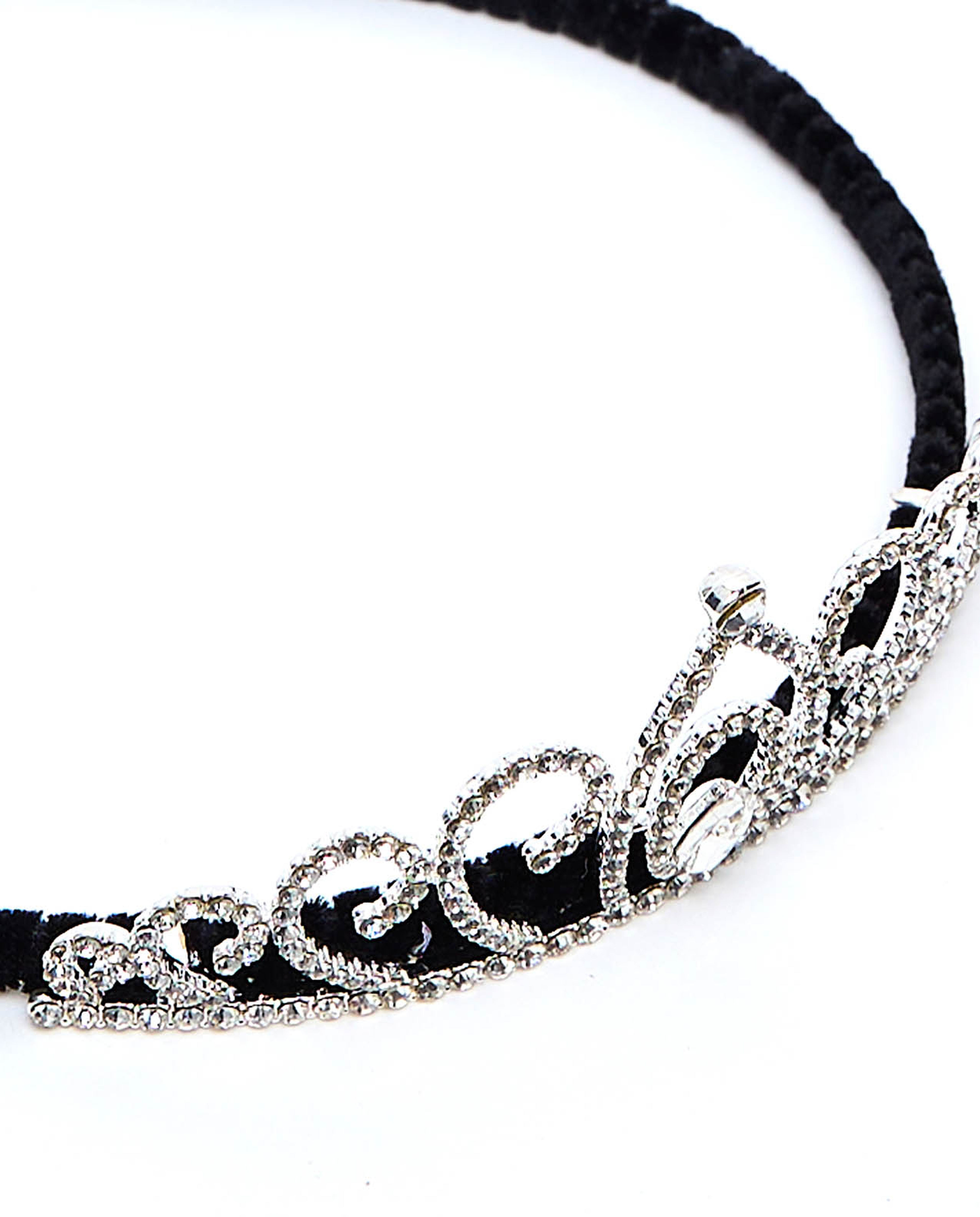 Embellished Crown Headband