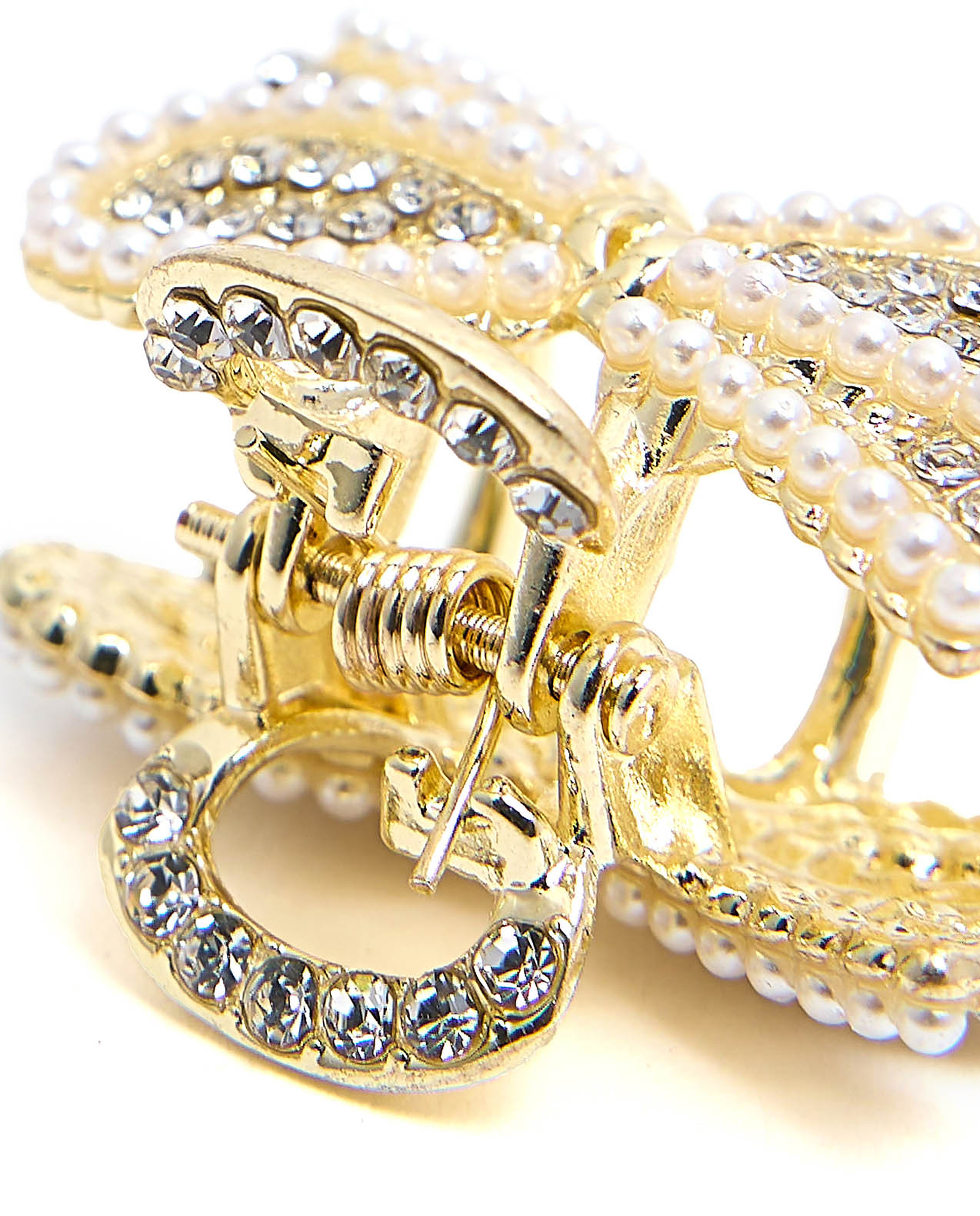 Pack of 3 Embellished Claw Clips