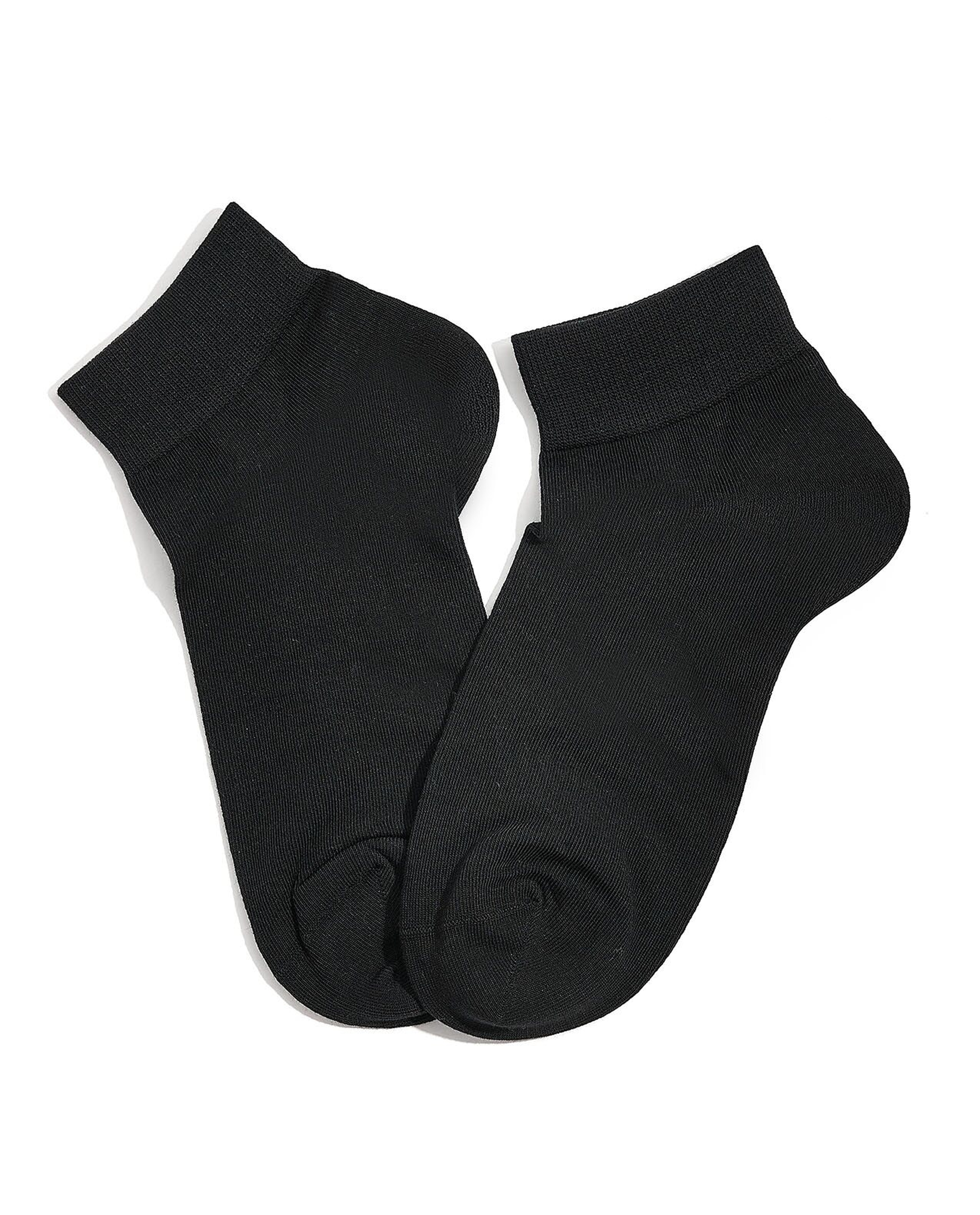 Pack of 3 Solid Ankle Socks