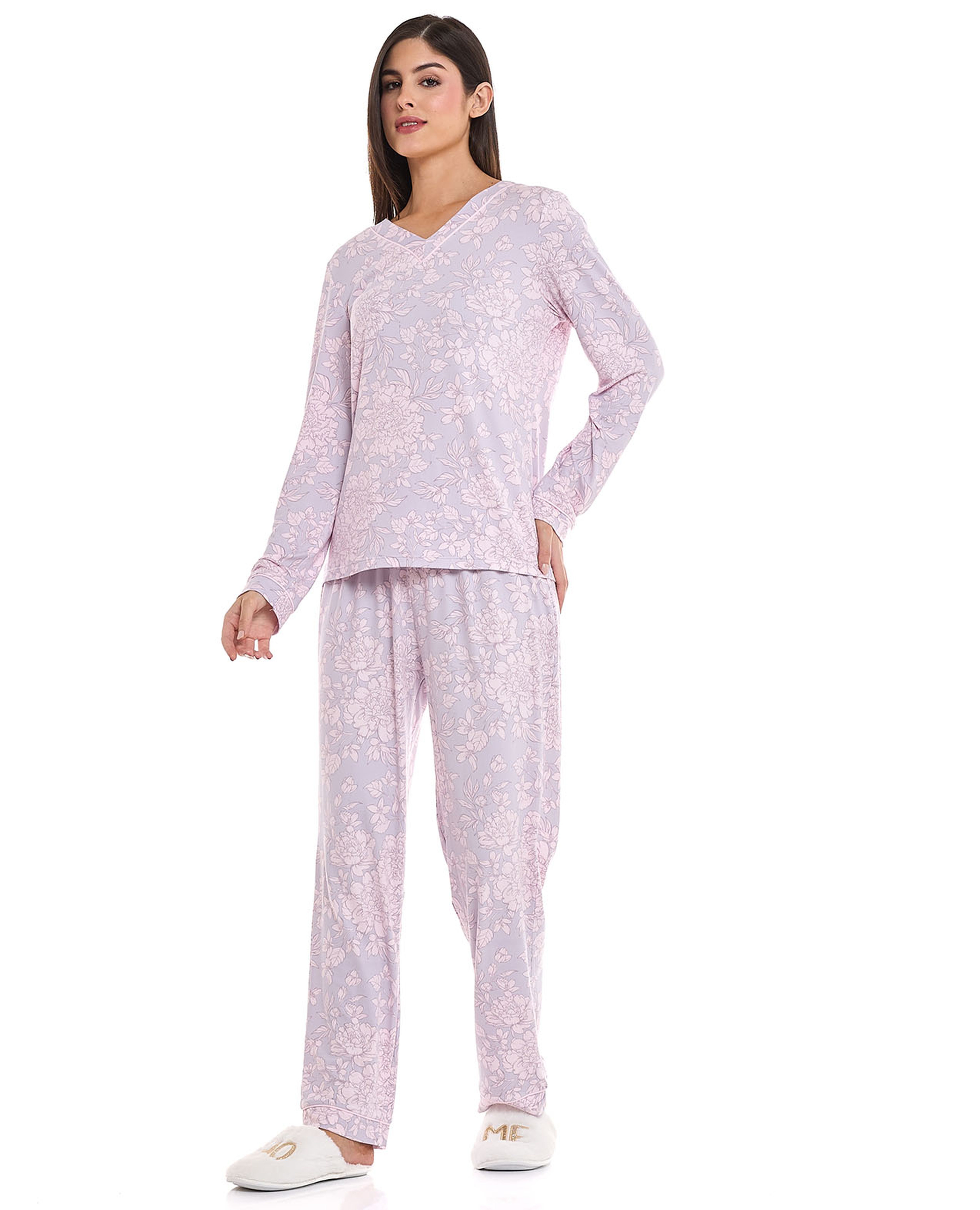 Printed Pj Pyjama Set