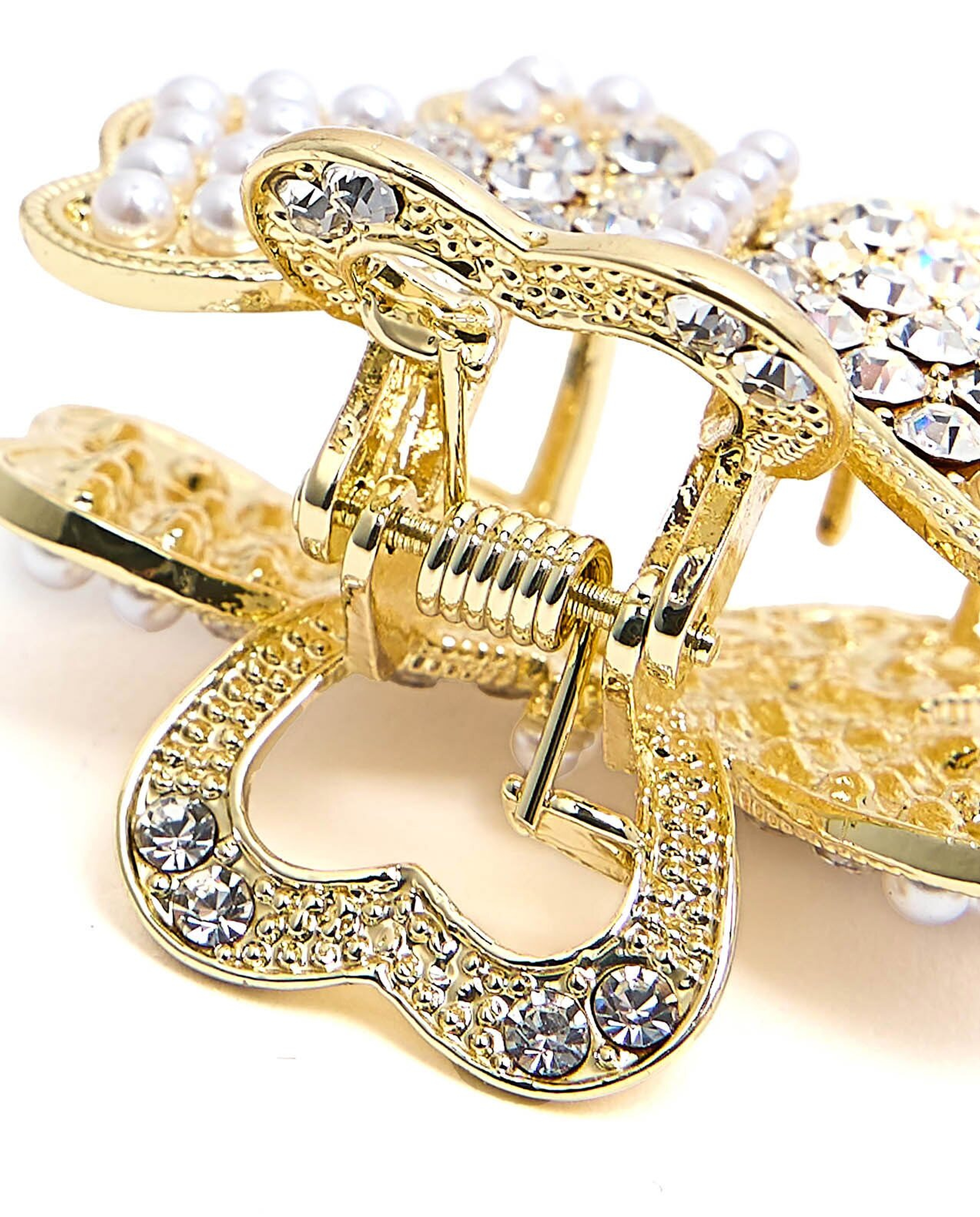 Pack of 2 Embellished Claw Clips