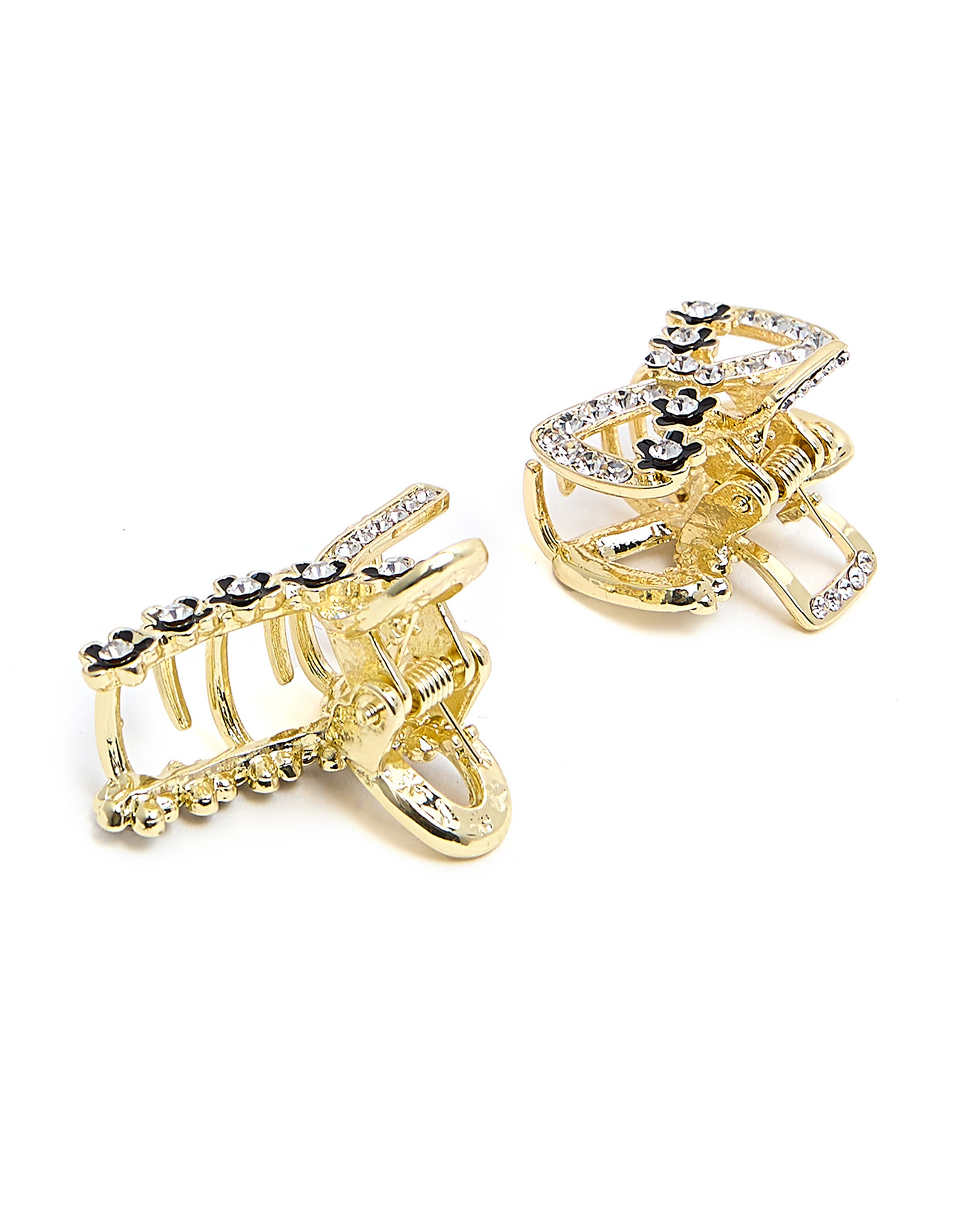 Pack of 2 Embellished Claw Clips