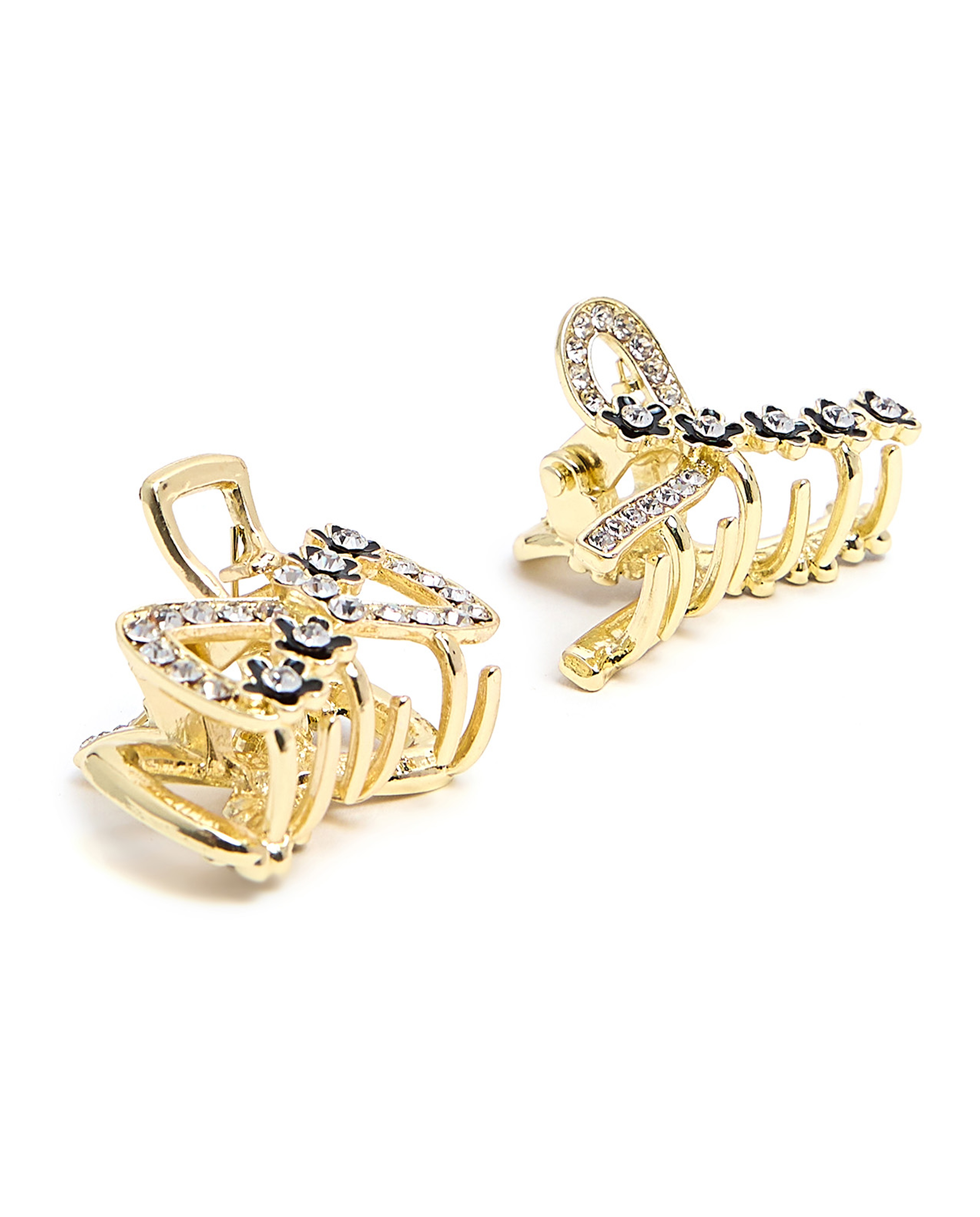 Pack of 2 Embellished Claw Clips