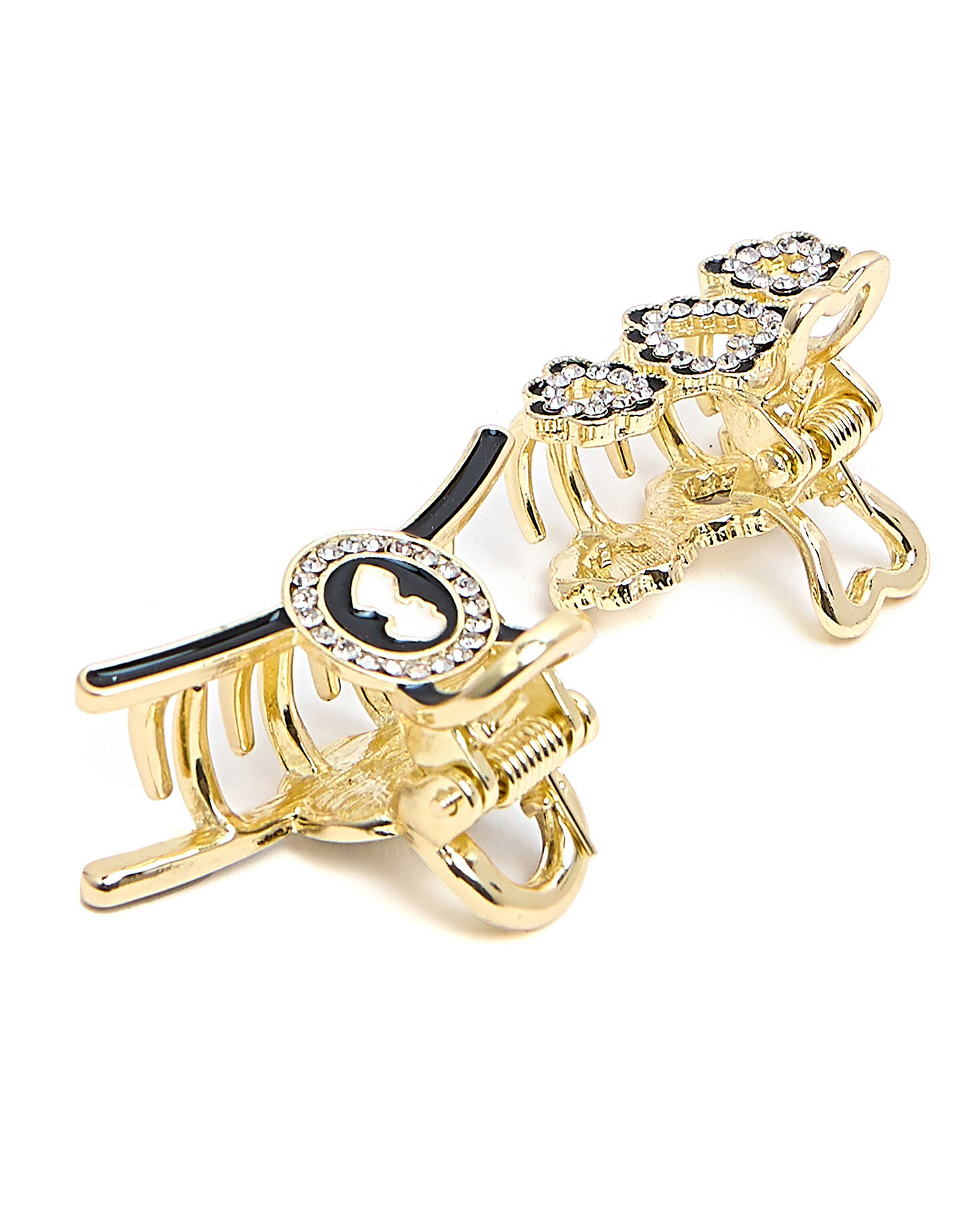 Pack of 2 Embellished Claw Clips