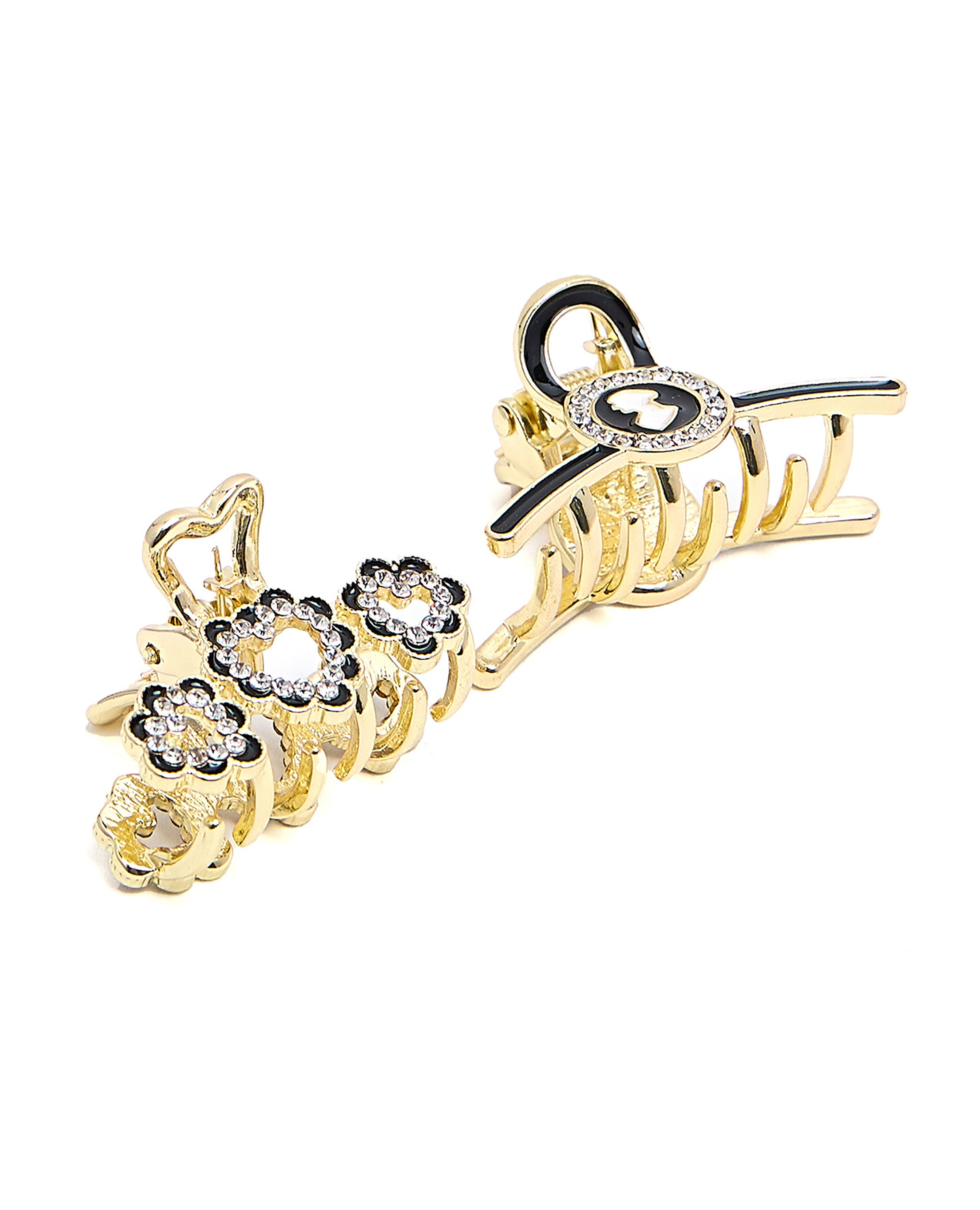 Pack of 2 Embellished Claw Clips