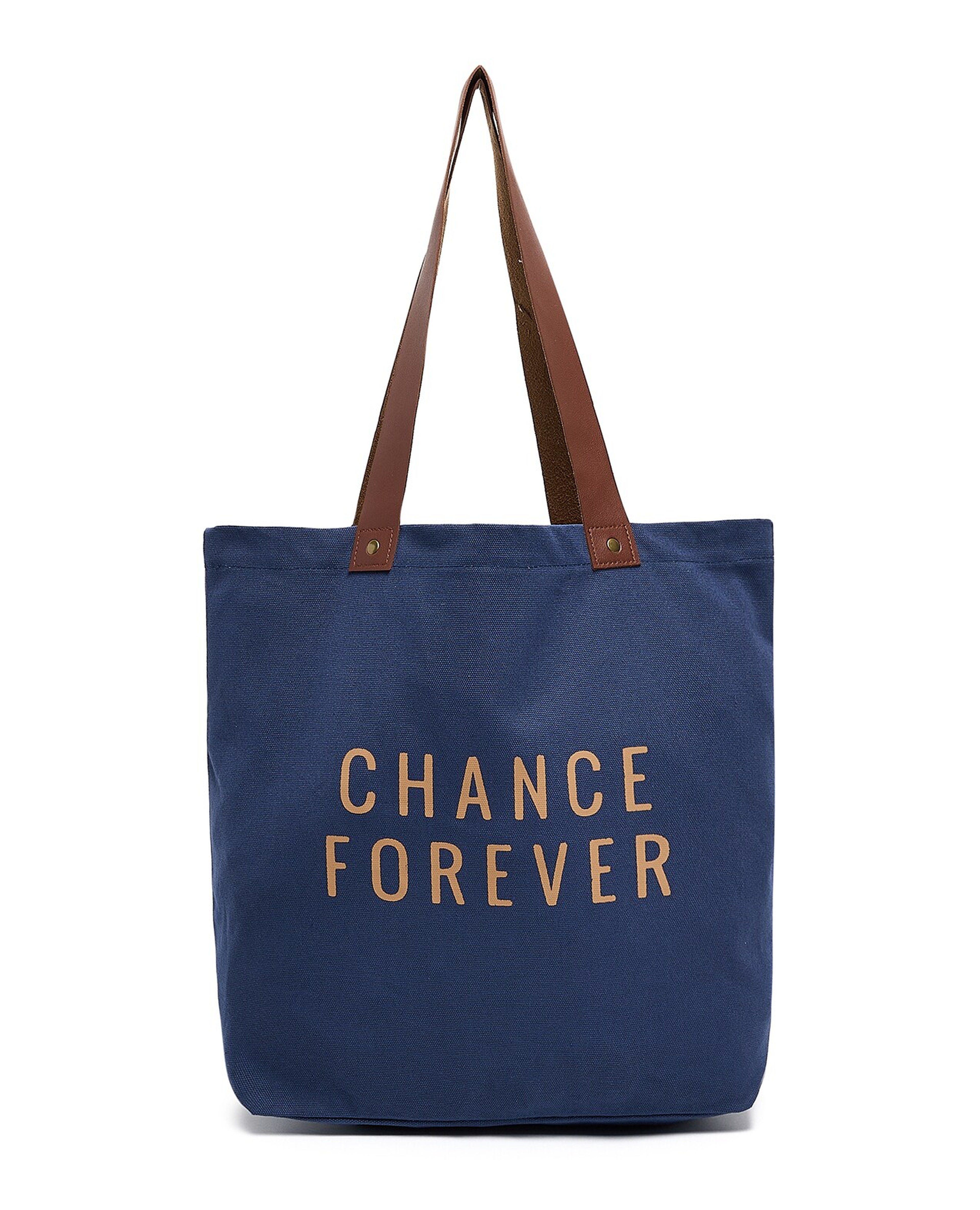 Printed Canvas Tote Bag
