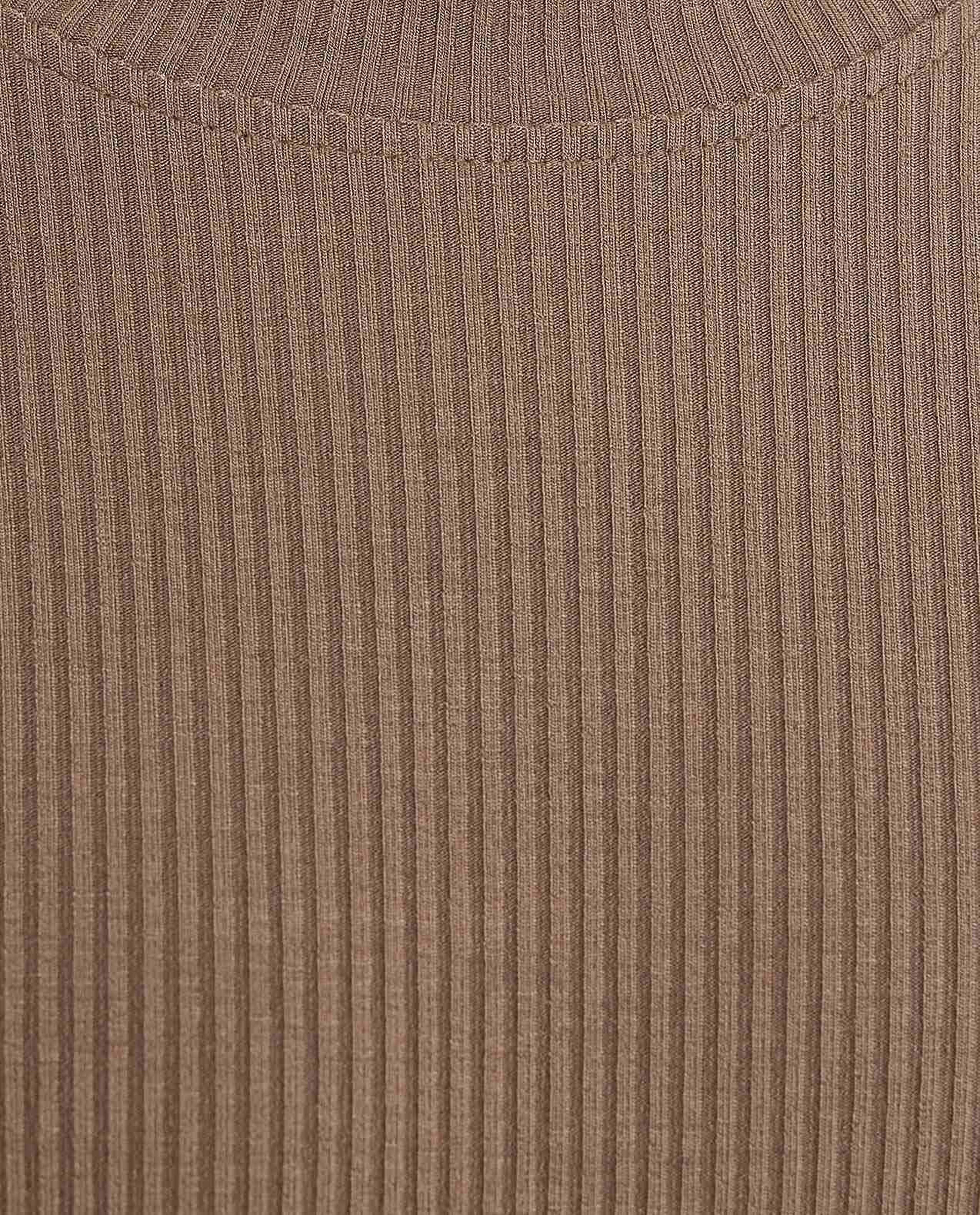 Ribbed Top With Mock Neck And Short Sleeves