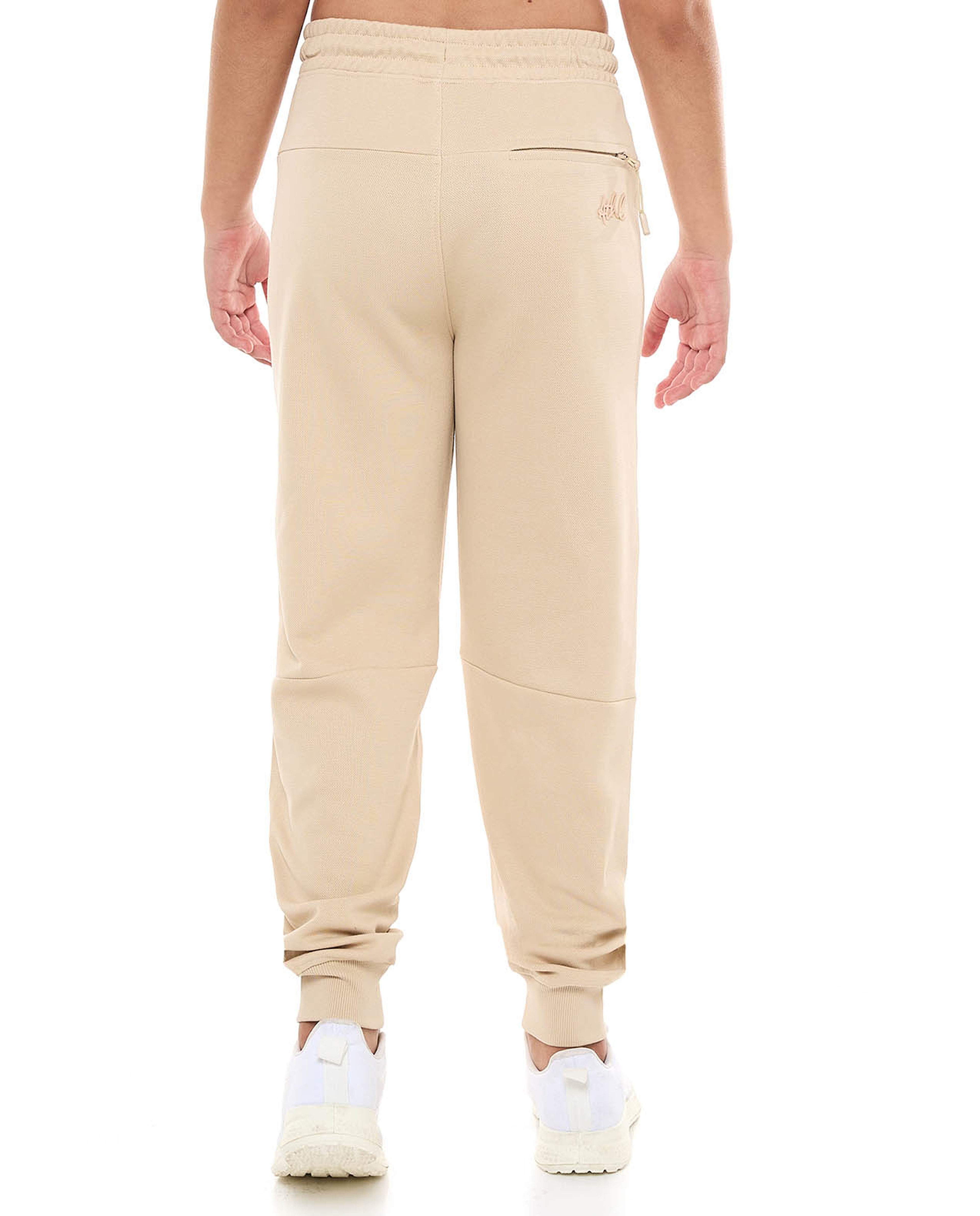 Textured Joggers with Drawstring Waist