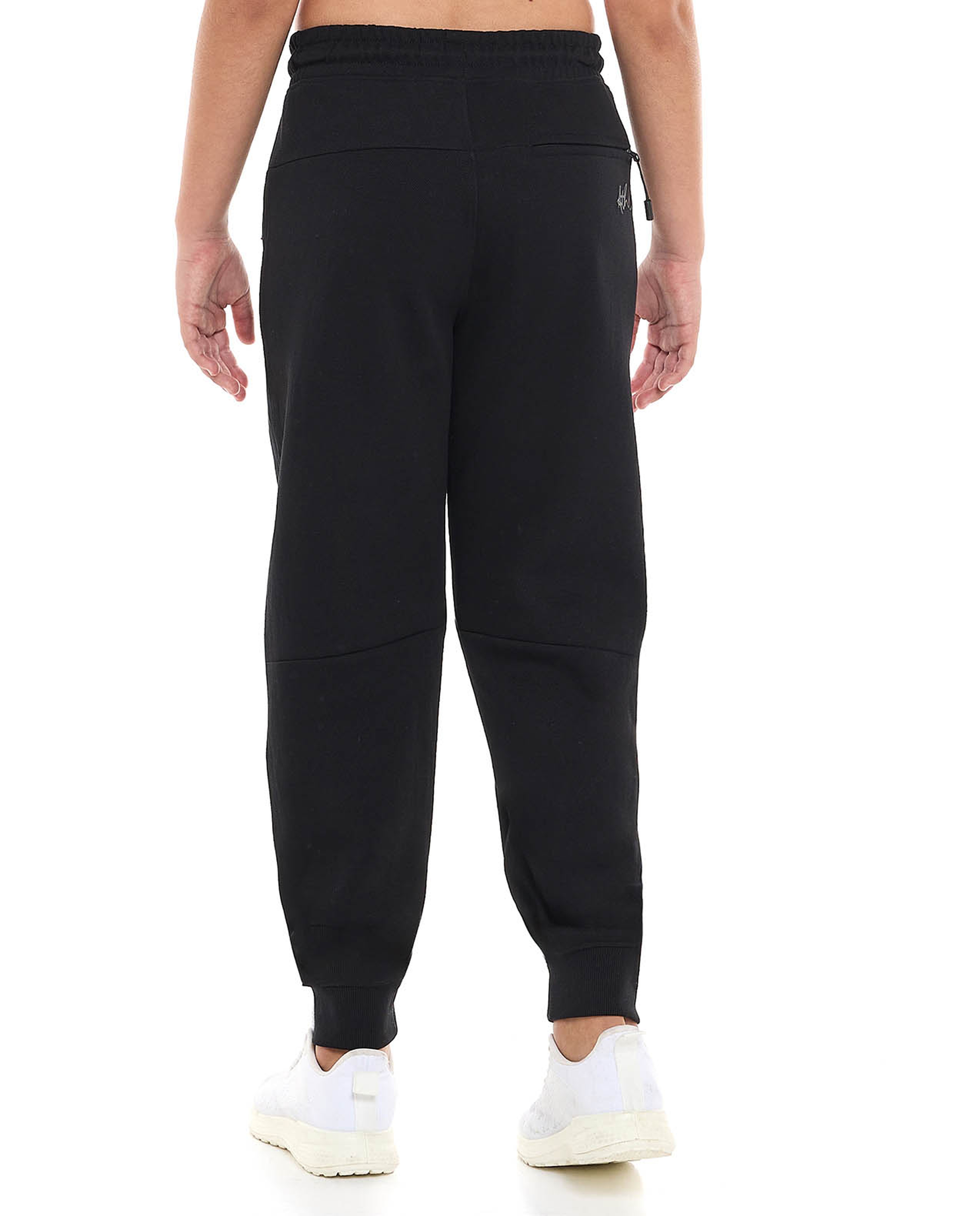 Textured Joggers with Drawstring Waist