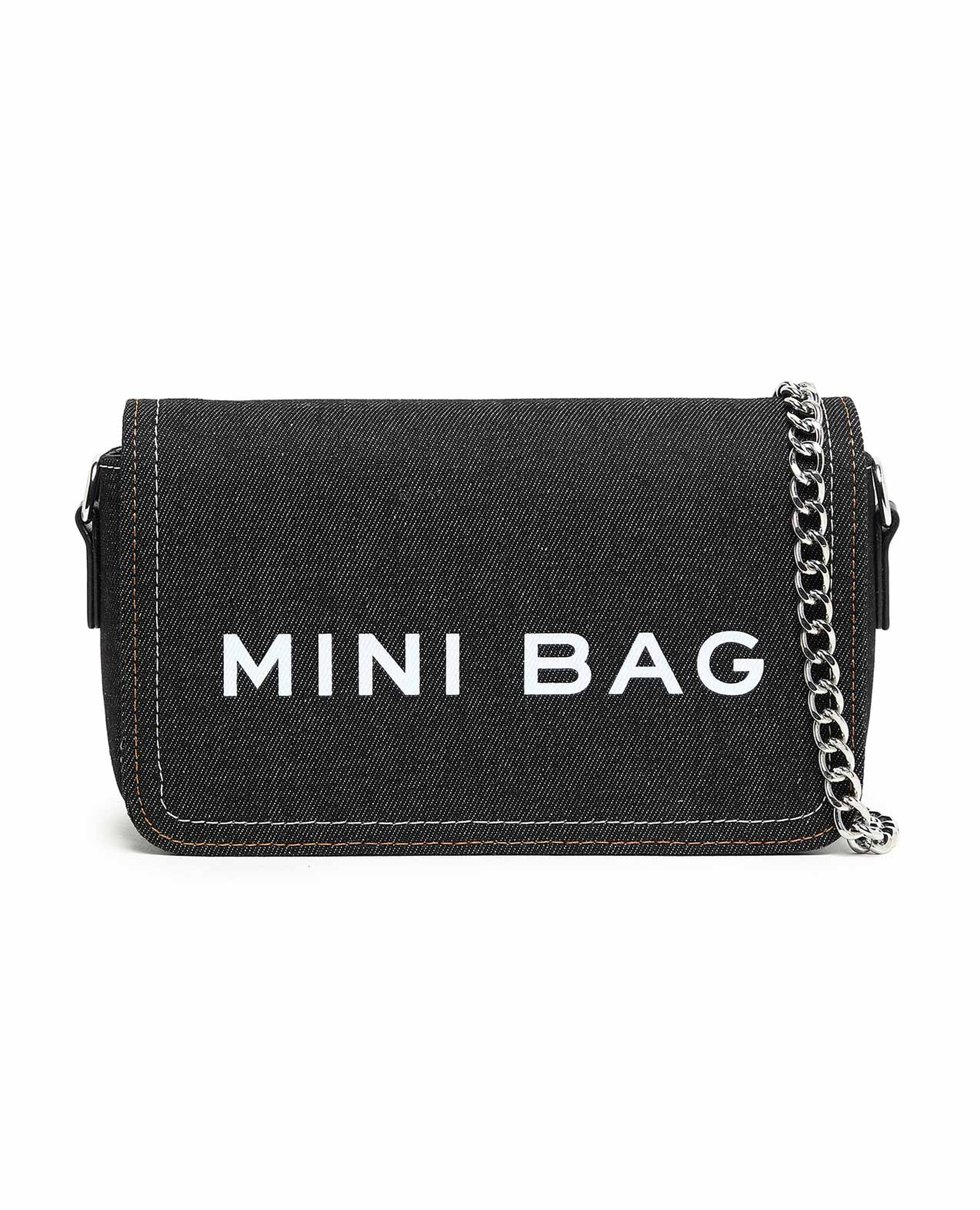 Denim Mini Crossbody Bag