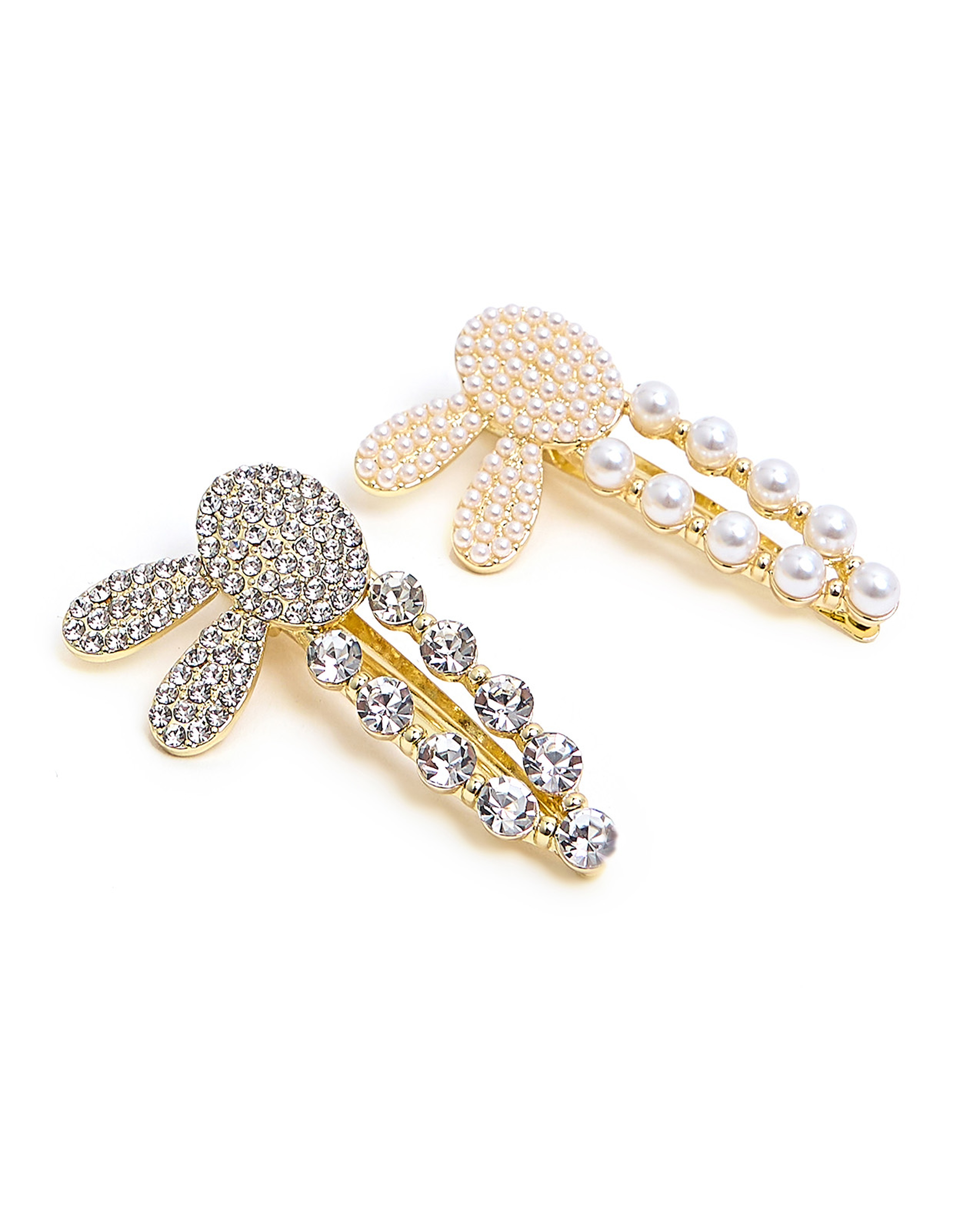 Pack of 2 Embellished Hair Clips