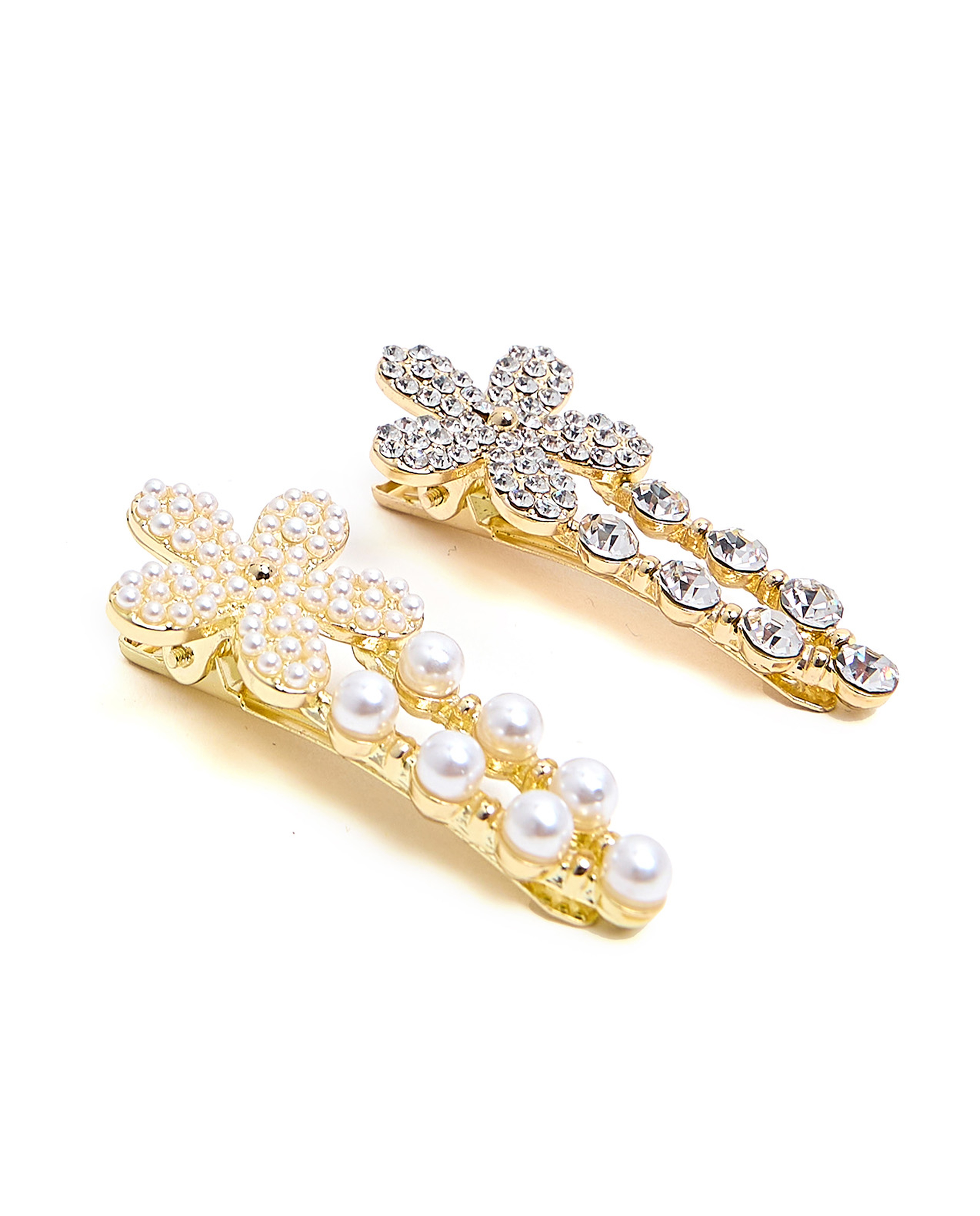 Pack of 2 Embellished Hair Clips