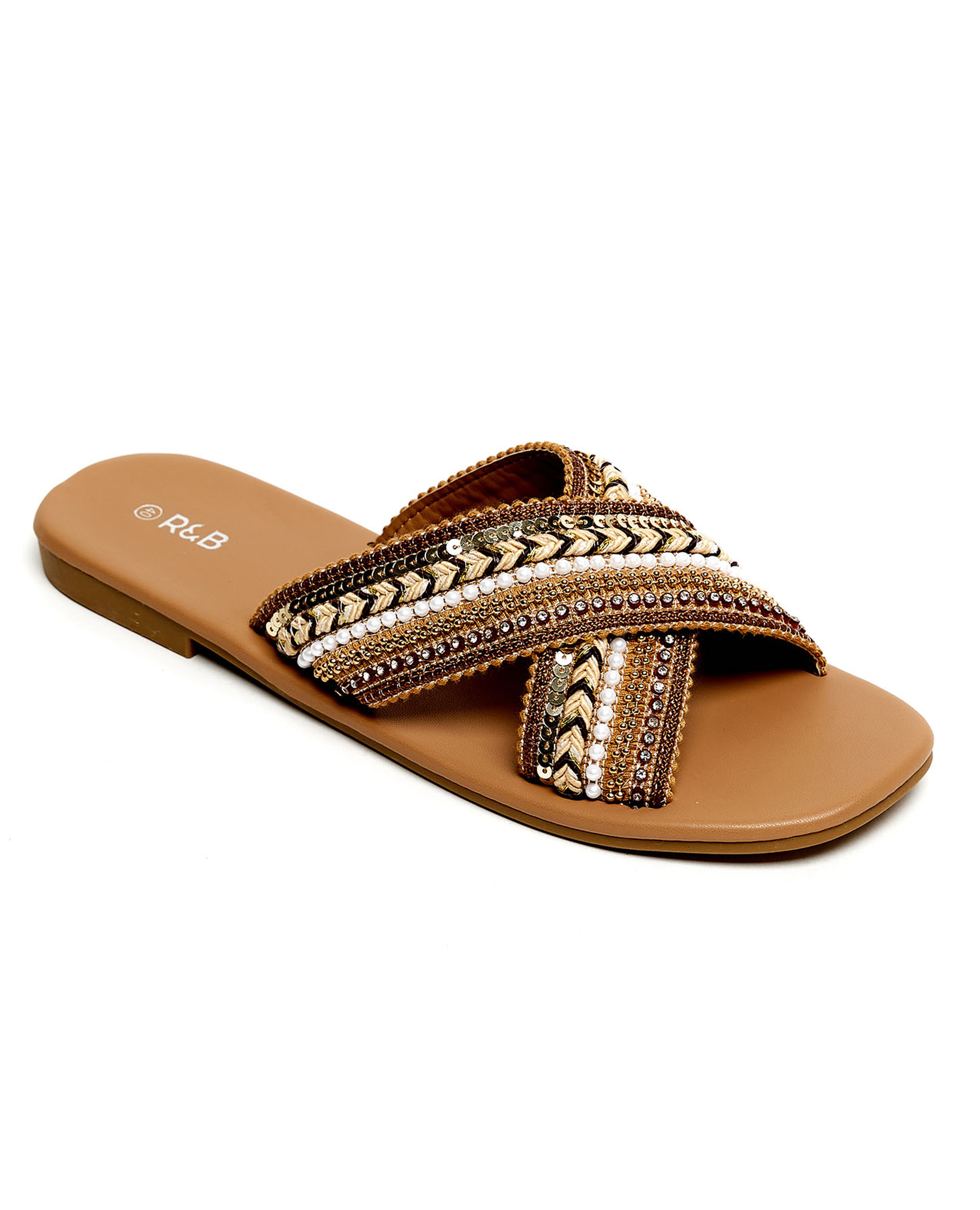 Woven Flat Sandals