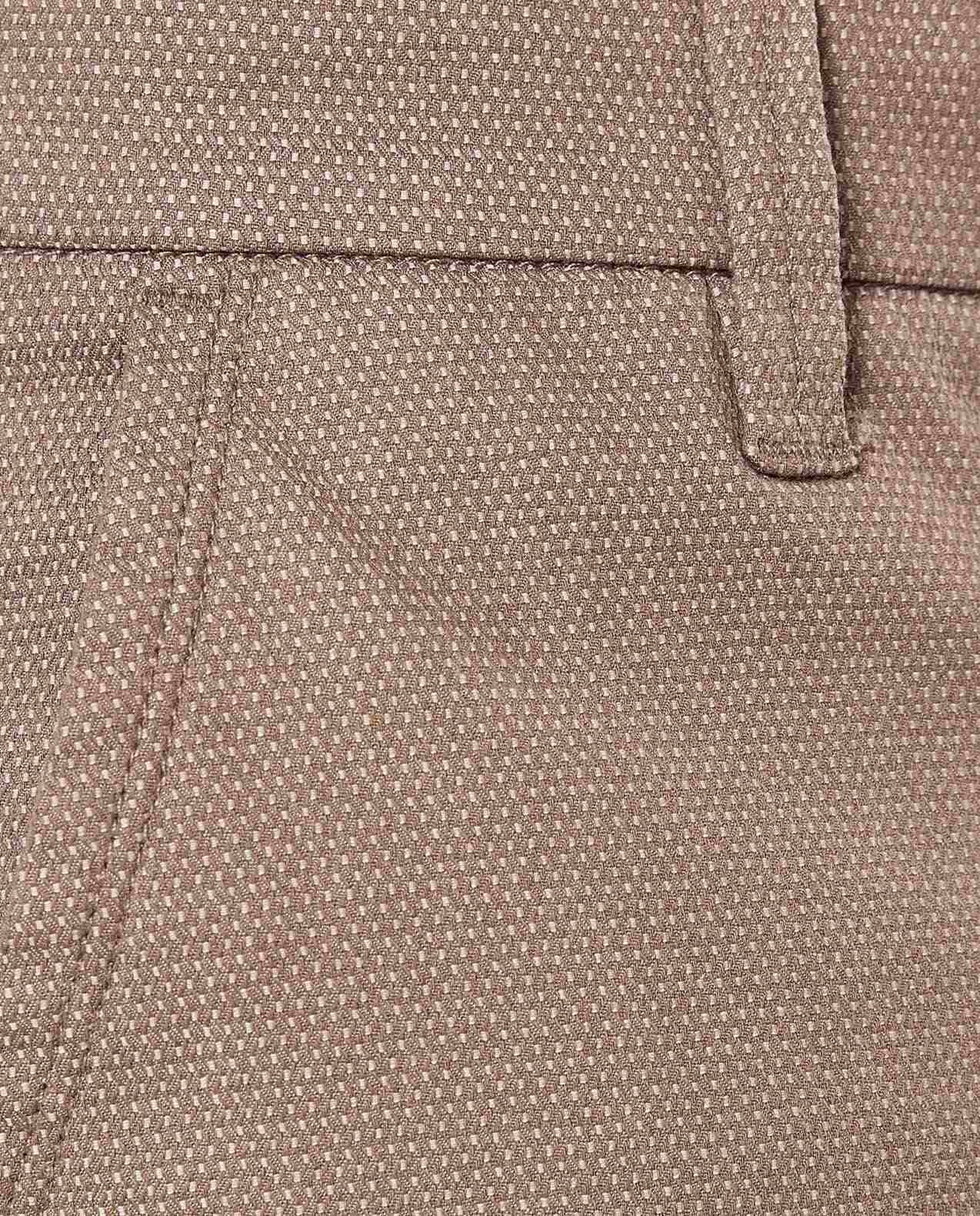 Textured Shorts with Button Closure