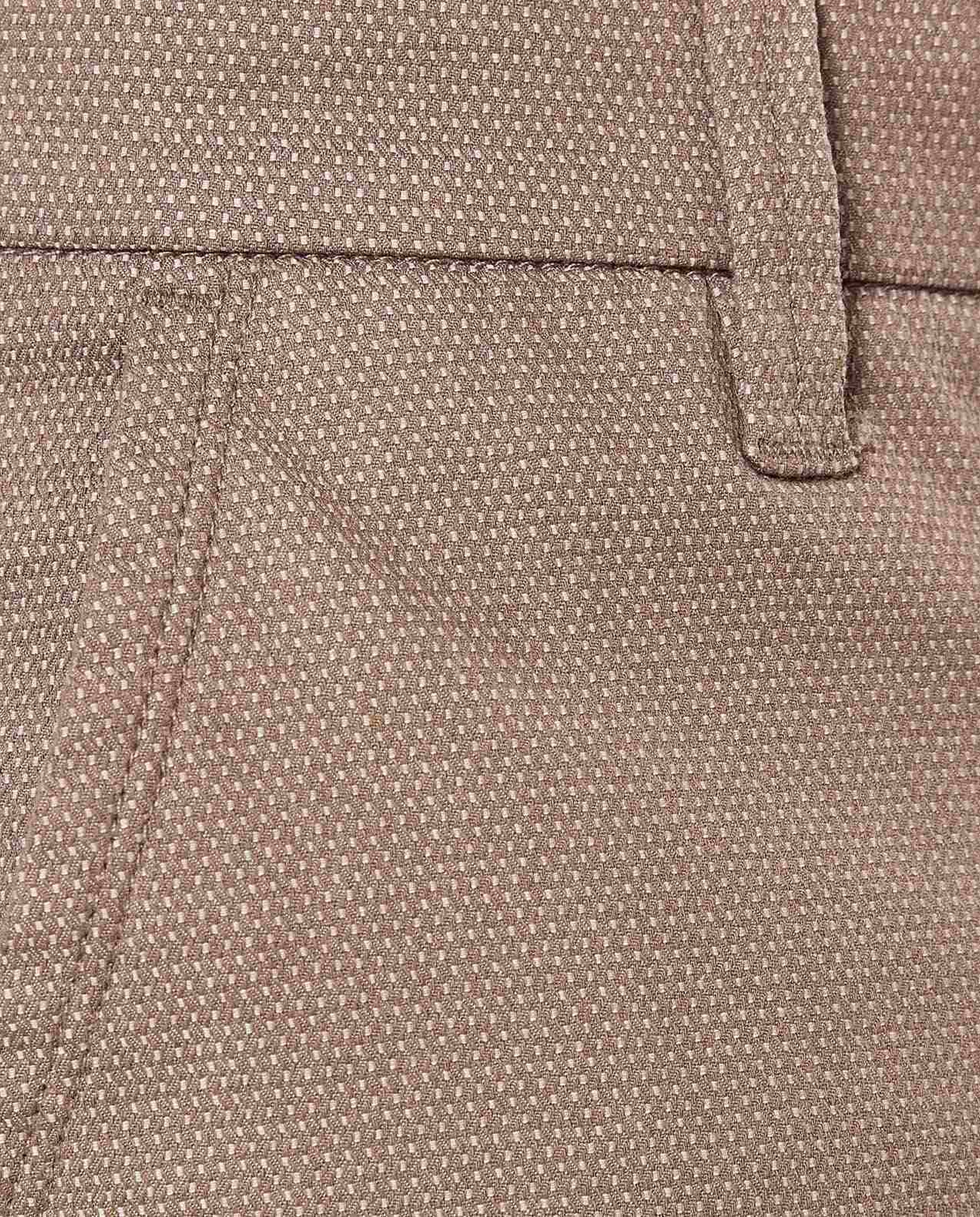 Textured Shorts with Button Closure