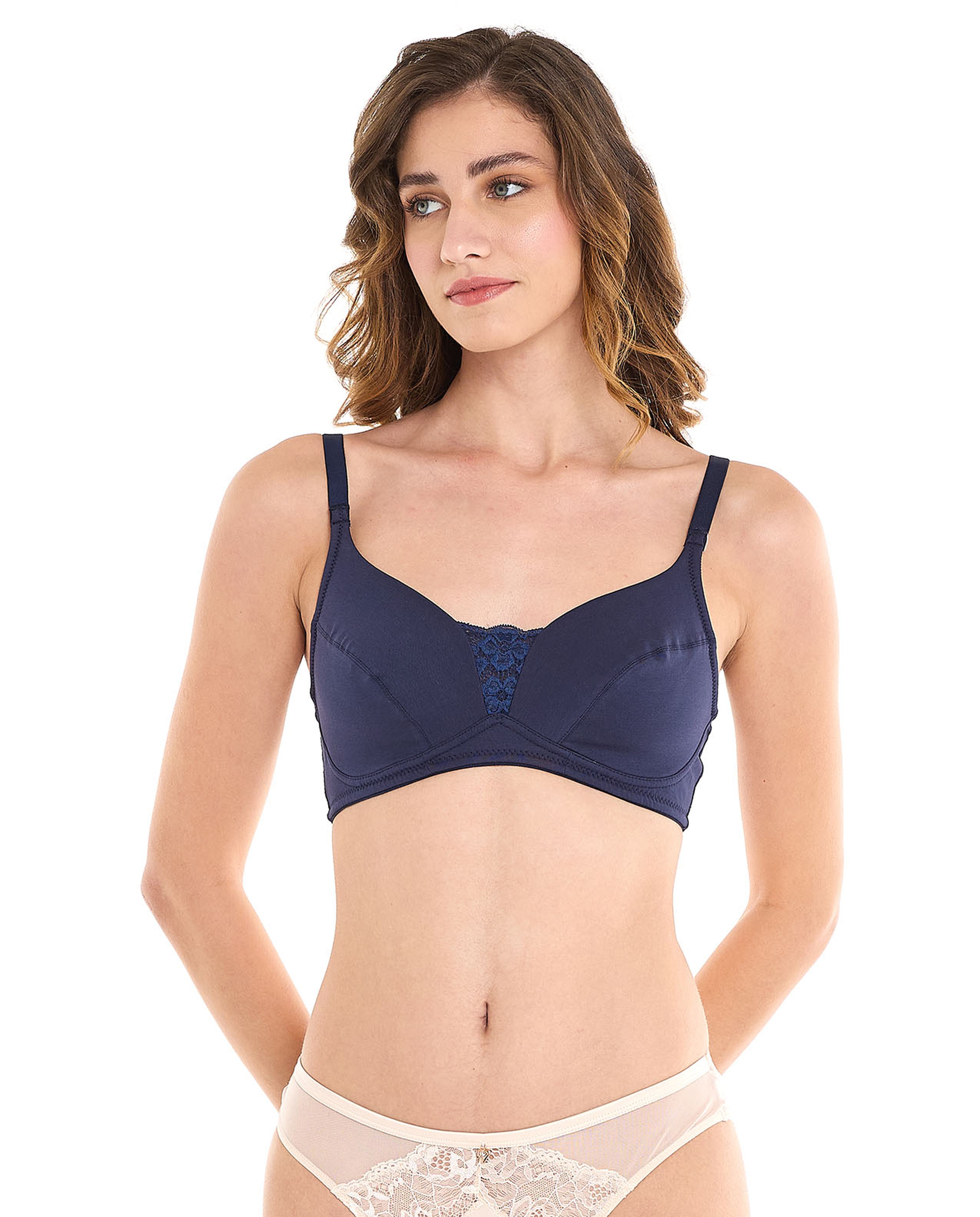 2 Pack Moulded Cup Bras