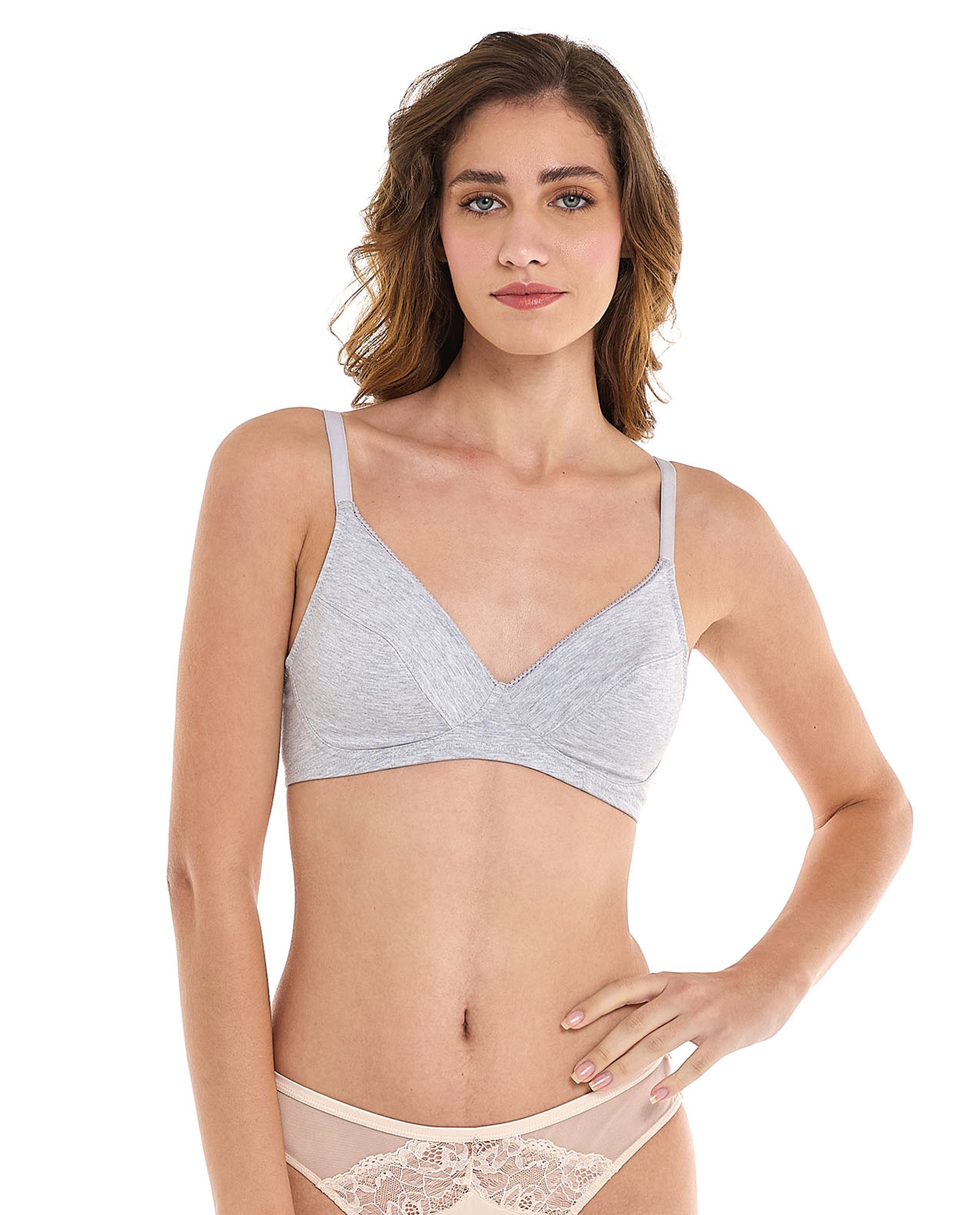 2 Pack Moulded Cup Bras