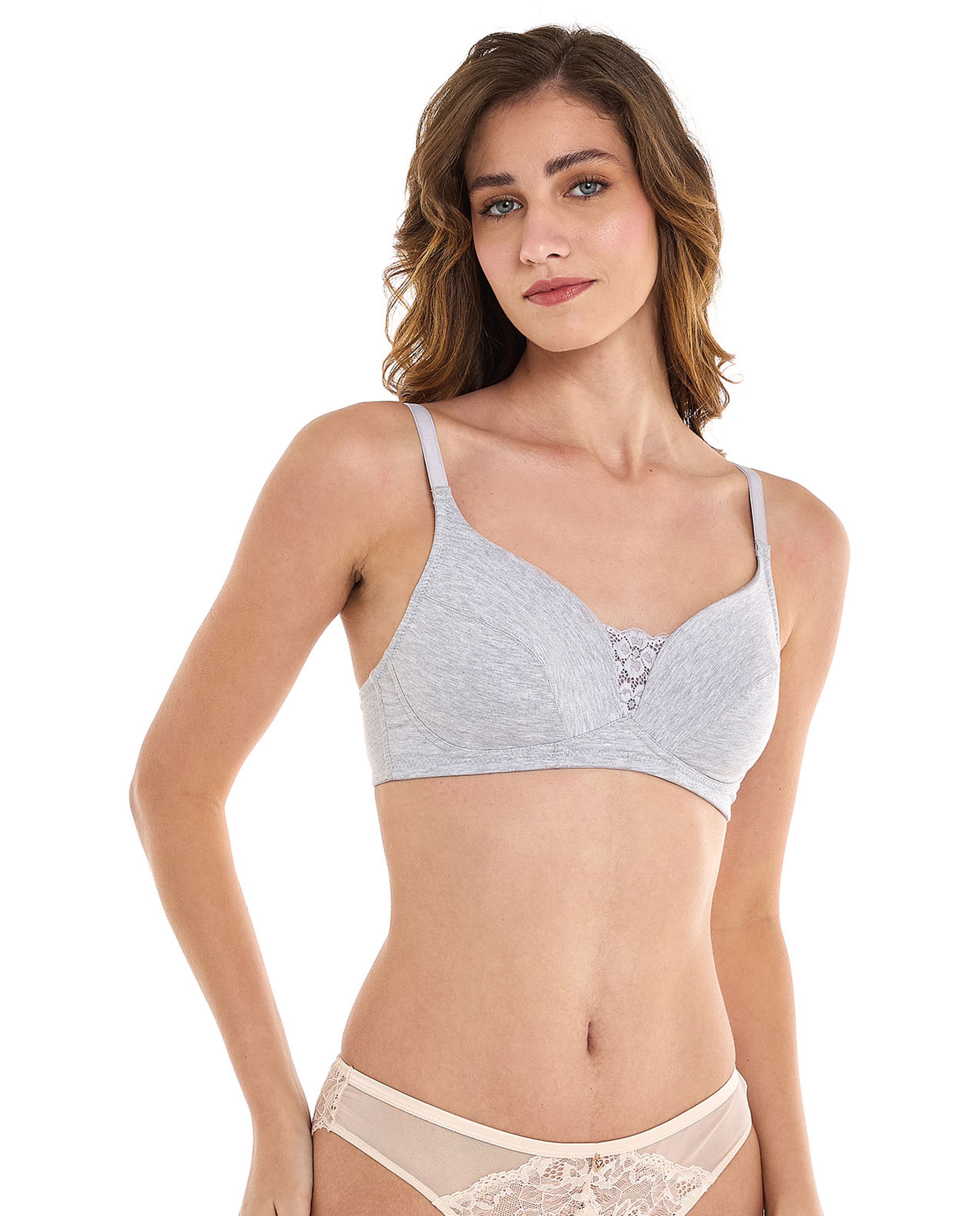 2 Pack Moulded Cup Bras