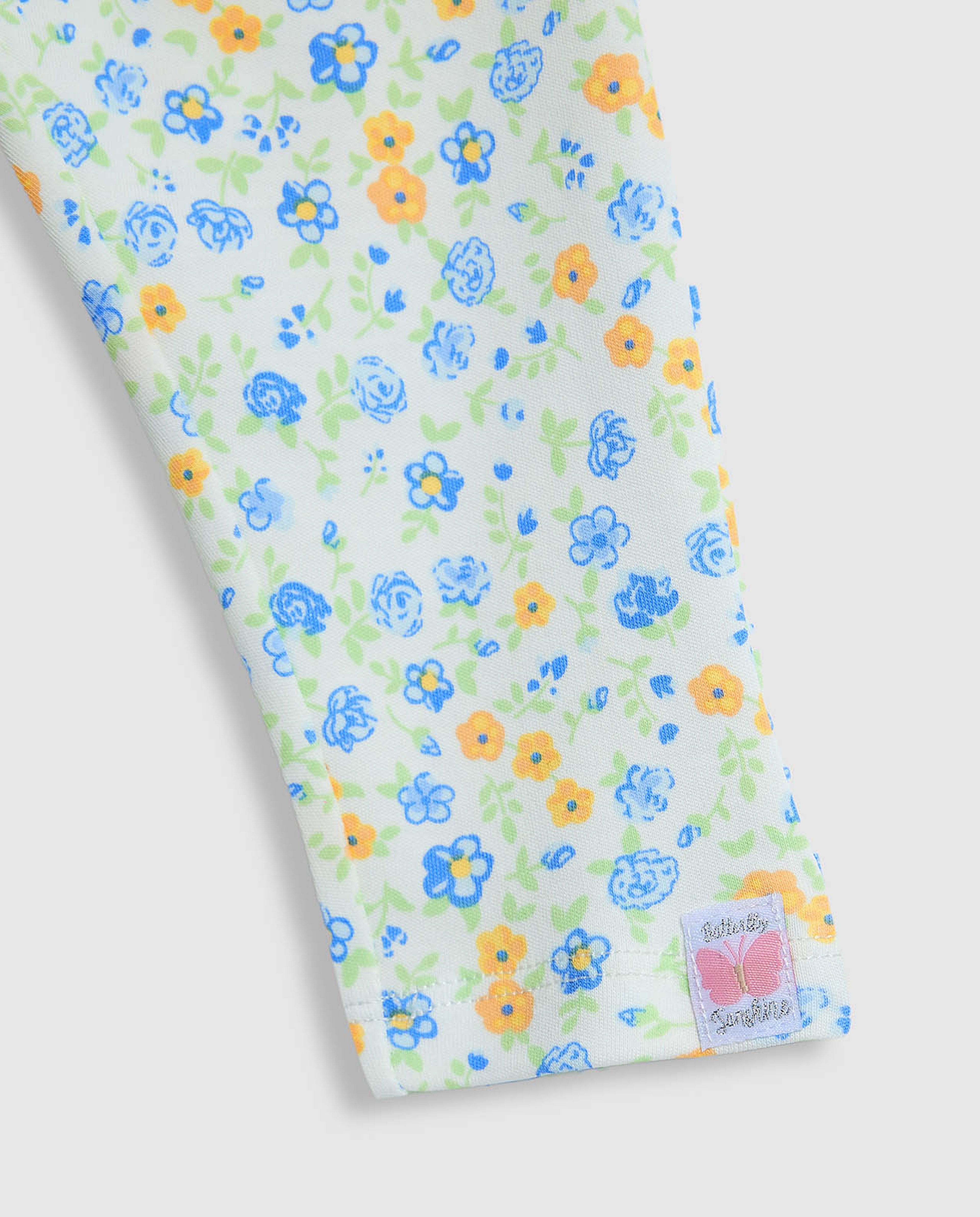 Embroidered Top and Leggings Set